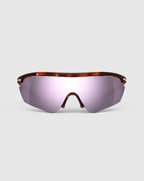 Phantom Sport Tortoise Rose Titanium Sunglasses - Polarized UV Protection for Running, Cycling & Outdoor Activities