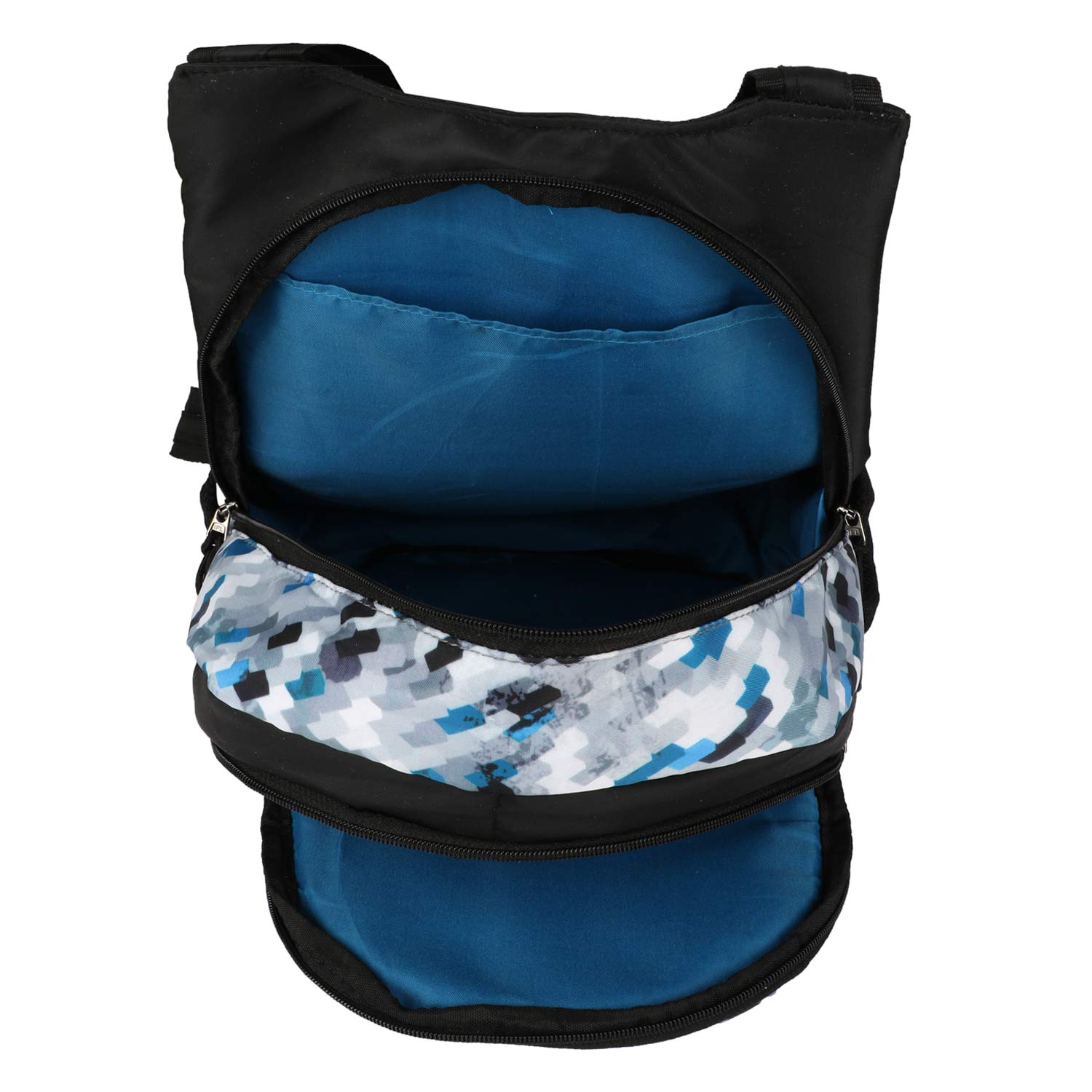 AREO Kids Backpack - Large Capacity Lightweight Waterproof School Bag with Black White Camouflage Design | Perfect for School, Travel & Outdoor Adventures