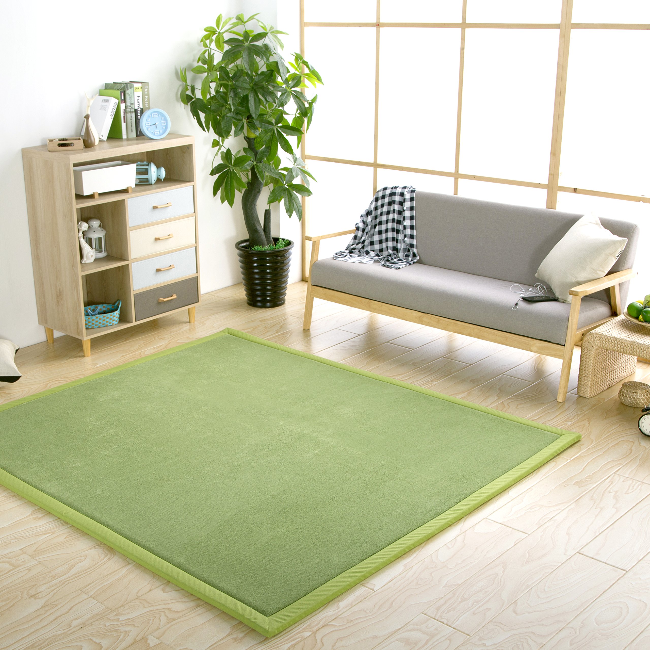 **Thick 1.2 Inch Baby Play Mat - Non-Toxic Foam Floor Rug for Kids & Toddlers - Perfect for Nursery, Playroom & Daycare Safety**