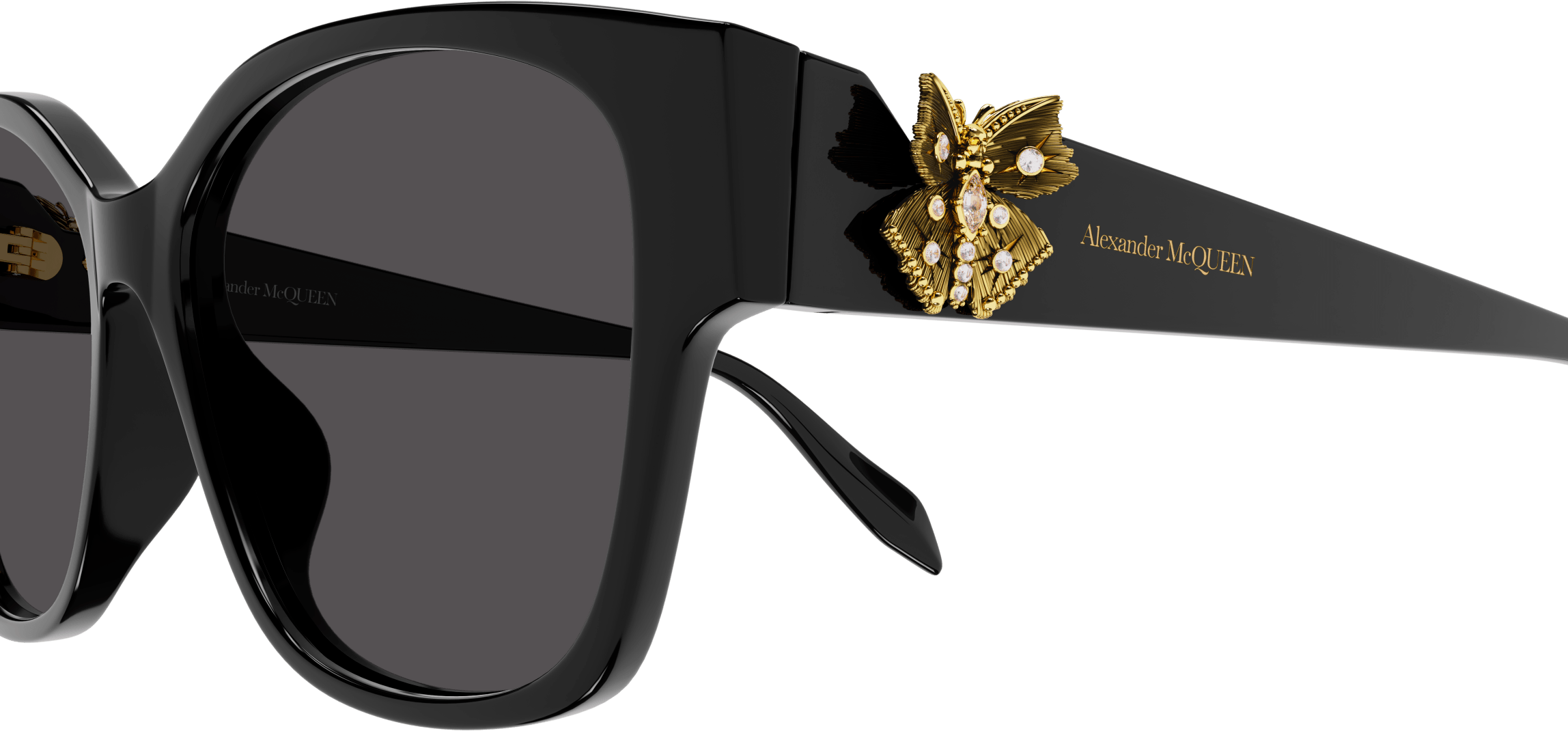 Alexander McQueen AM0370S Sunglasses - Luxury Designer Shades for Men & Women | Perfect for Outdoor Activities, Travel & Fashion Accessories