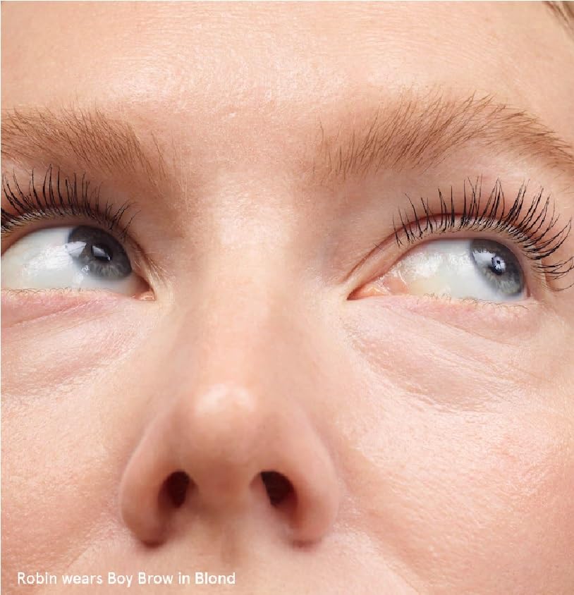 Glossier Boy Brow Volumizing Eyebrow Gel-Pomade - 0.13 oz/3.8g (Blonde) | Natural-Looking Full Brows | Includes 36-Piece Bonus Acne Patches | Perfect for Everyday Makeup & On-The-Go Touch Ups