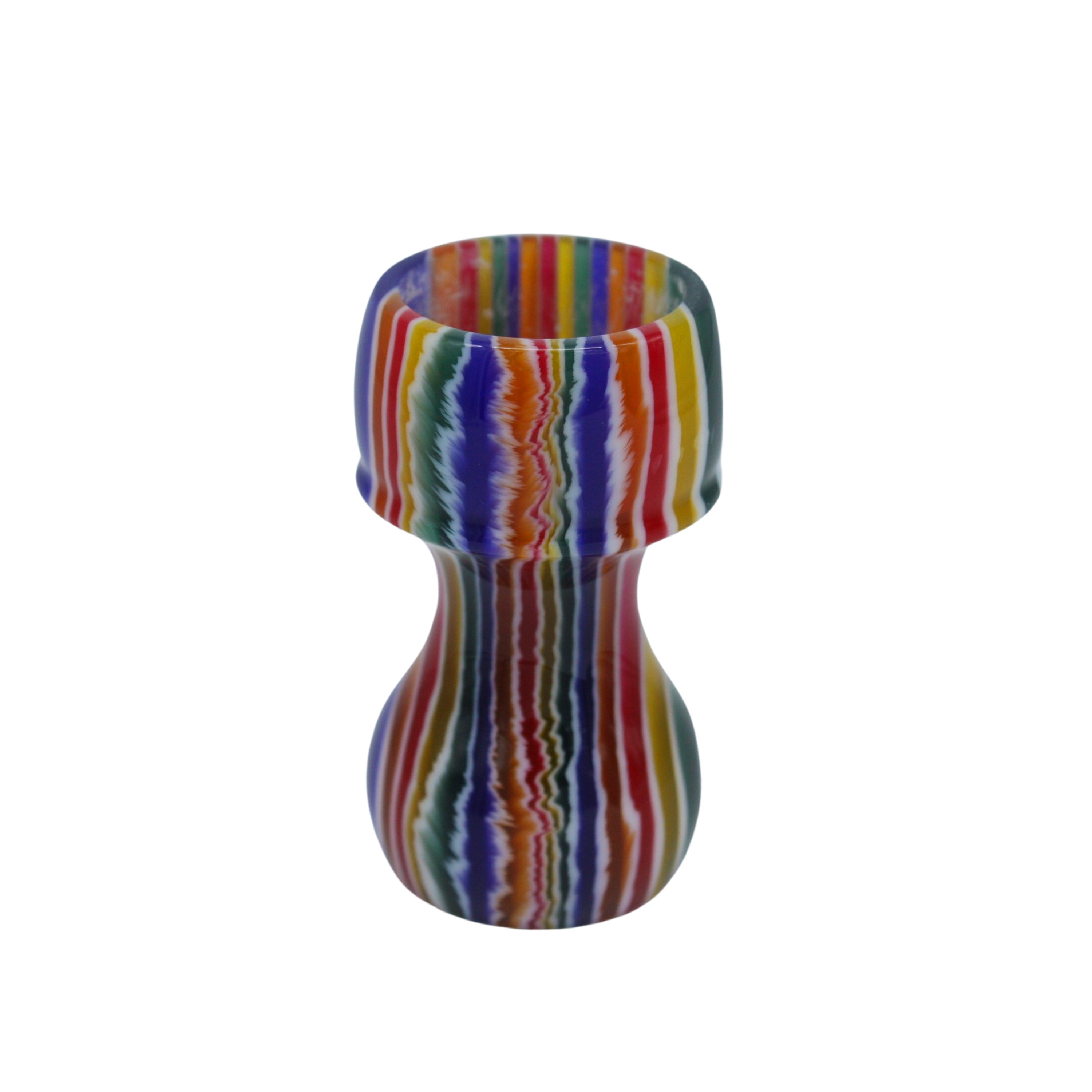 Handmade Candy Stripe Shaving Brush Handle - Fits 24mm & 26mm Knots - Perfect for Wet Shaving & Grooming Gifts for Men