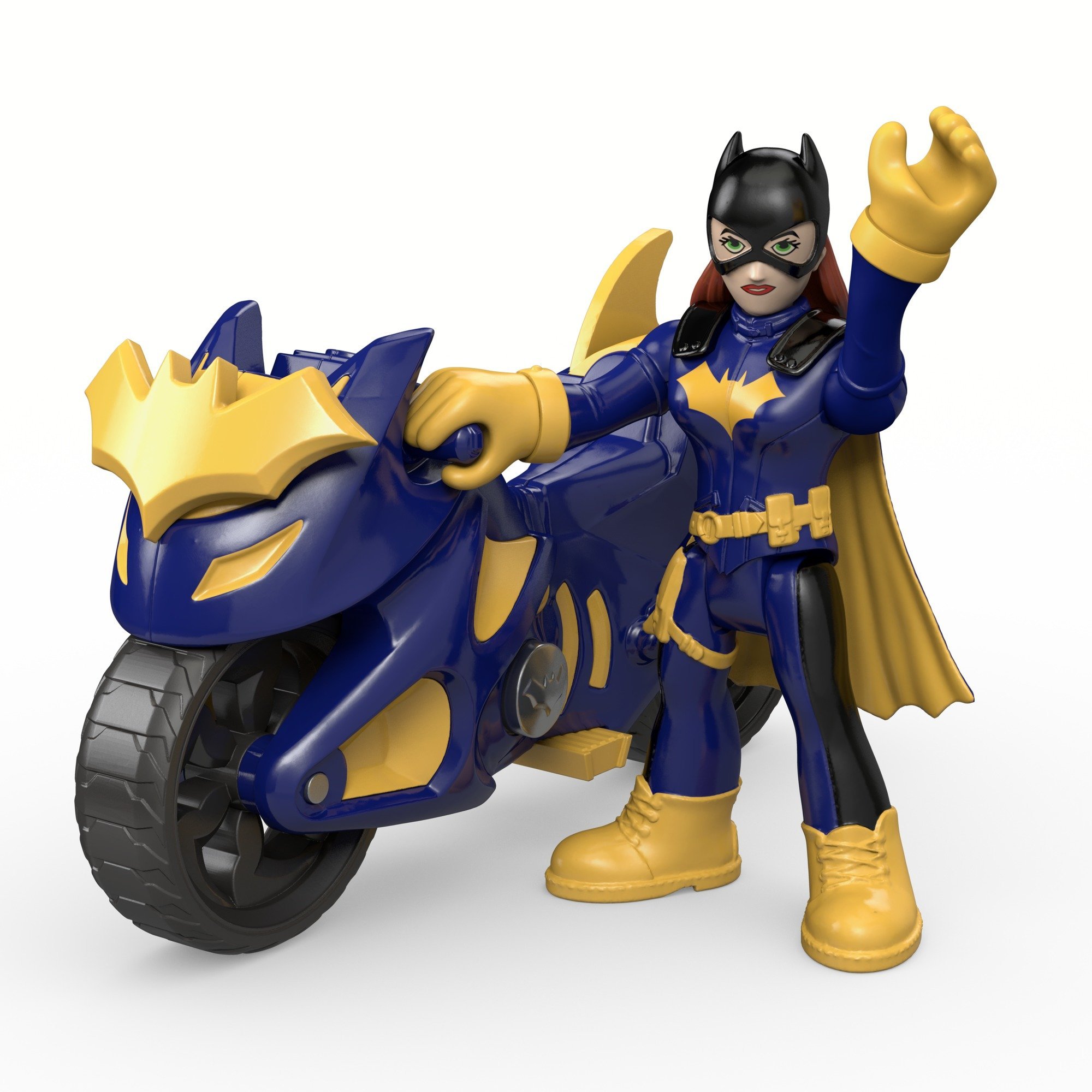 Fisher-Price Imaginext DC Super Friends Batgirl & Motorcycle Toy - Action Figure Playset for Kids Ages 3+ | Superhero Pretend Play, Gift for Boys & Girls