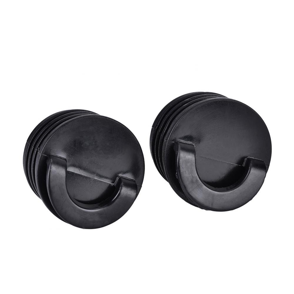 VGEBY 4Pcs Rubber Kayak Drain Plugs - Waterproof Scupper Hole Stoppers for Kayaks, Canoes & Marine Boats - Durable Kayak Bungs & Boat Drain Plugs for Kayaking, Fishing & Water Sports Accessories