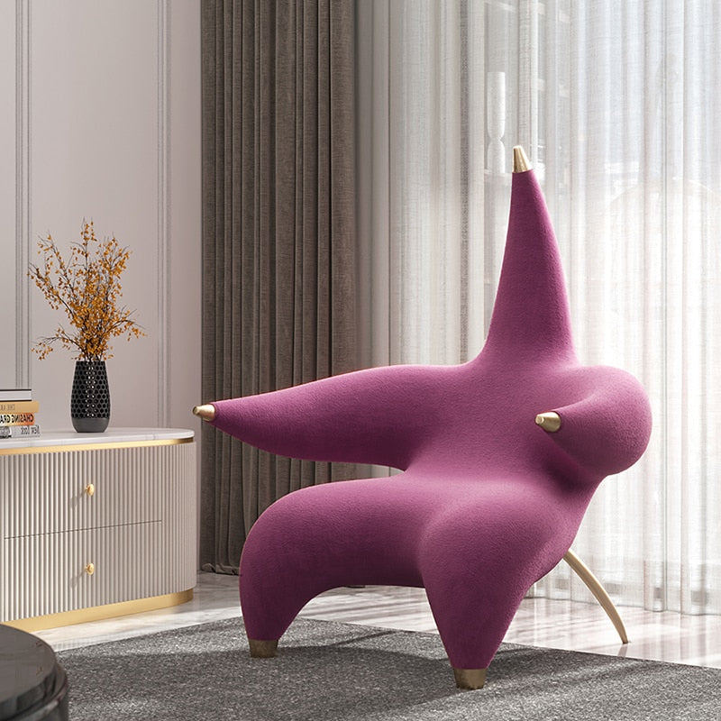 Star Sofa Chair - Comfortable Modern Lounge Chair for Living Room, Bedroom & Office - Your Perfect Seating Solution for Relaxing, Reading & Entertaining