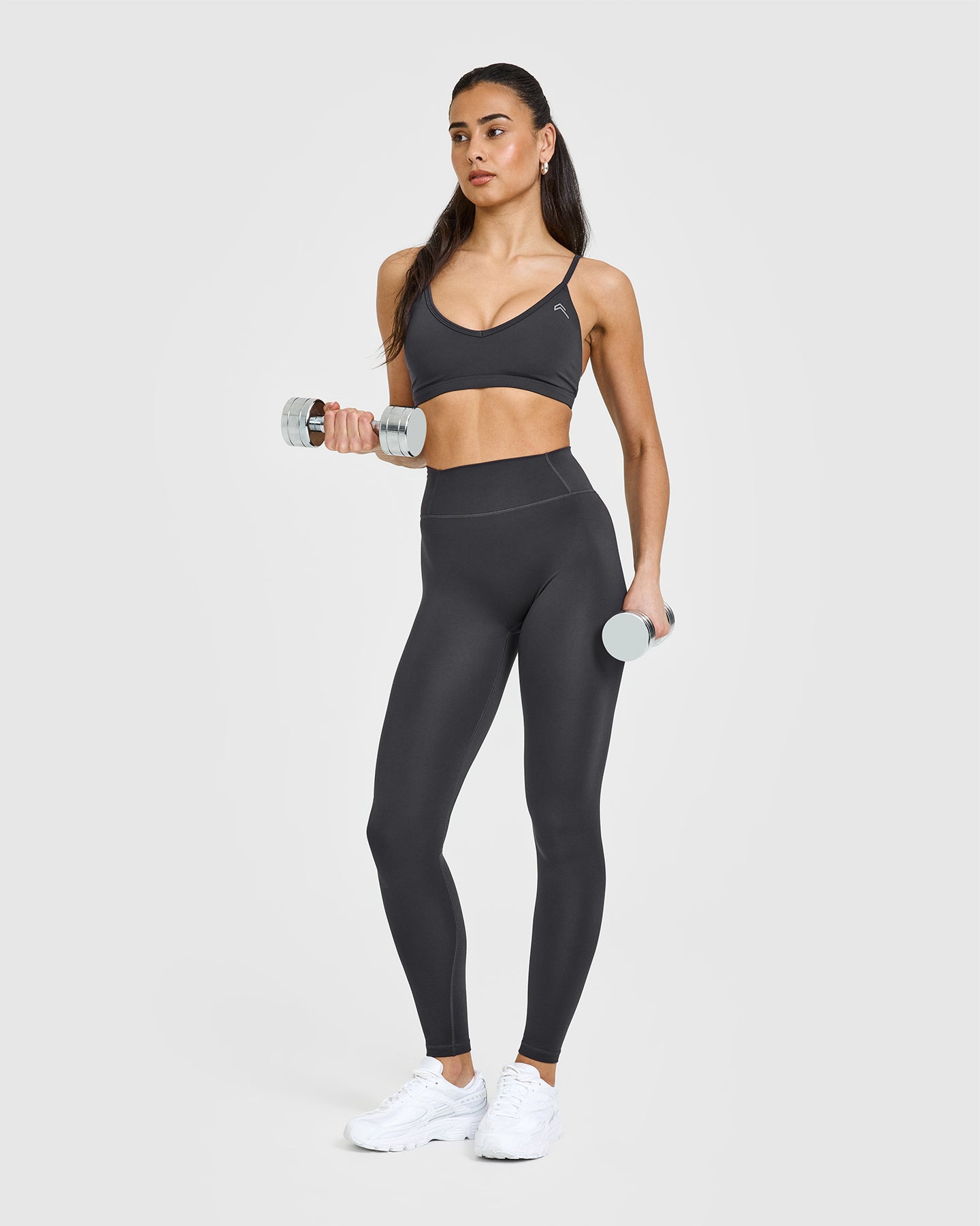 Timeless High Waisted Leggings for Women - Comfortable & Stretchy Yoga Pants | Perfect for Workouts, Running, Yoga & Everyday Wear | Coal