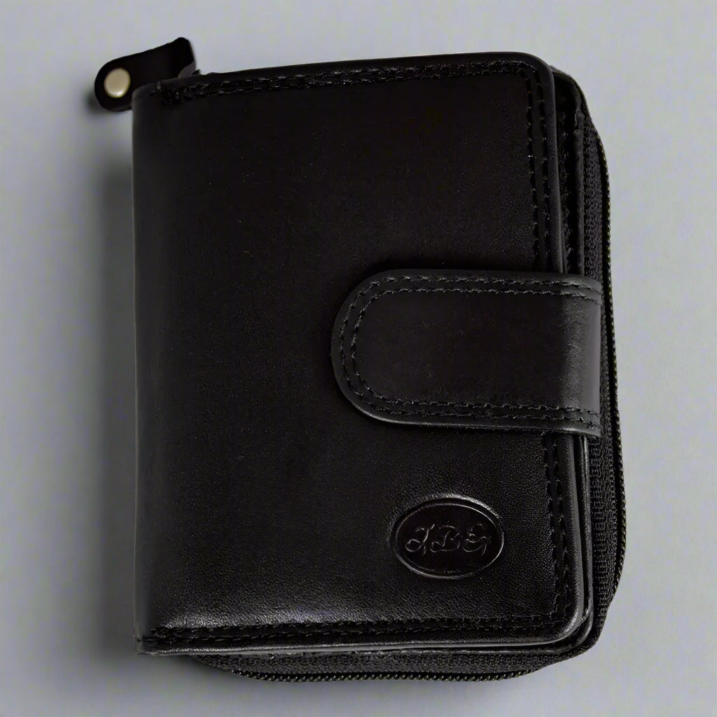 RFID Blocking Leather Wallet for Women - Slim & Small Bifold Design - Secure Credit Card Holder for Travel, Shopping & Everyday Use