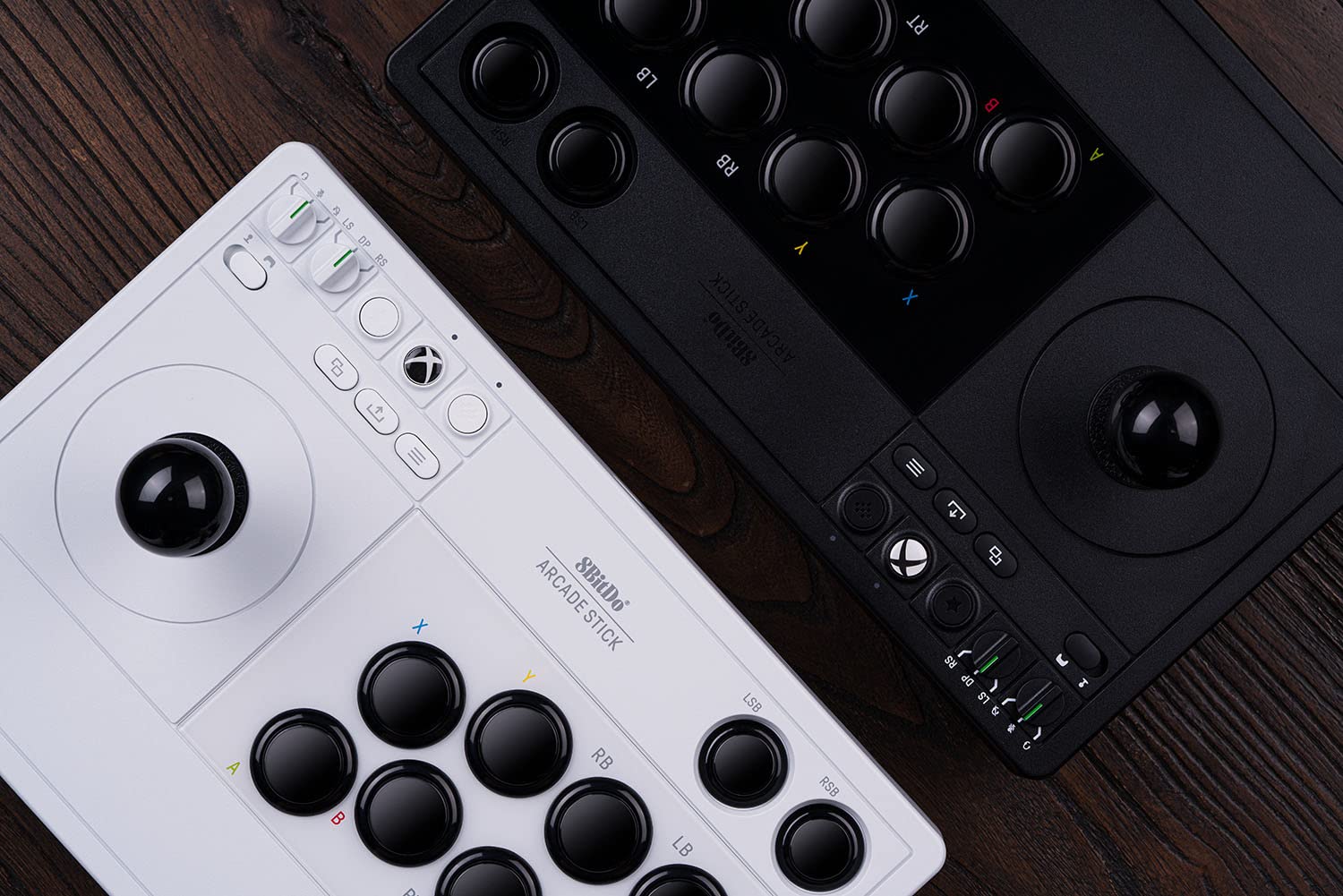 8Bitdo Wireless Arcade Stick for Xbox Series X|S, Xbox One & Windows 10 - Officially Licensed Fighting Game Controller with 3.5mm Audio Jack (White) | Perfect for Street Fighter, Tekken & Retro Arcade Gaming