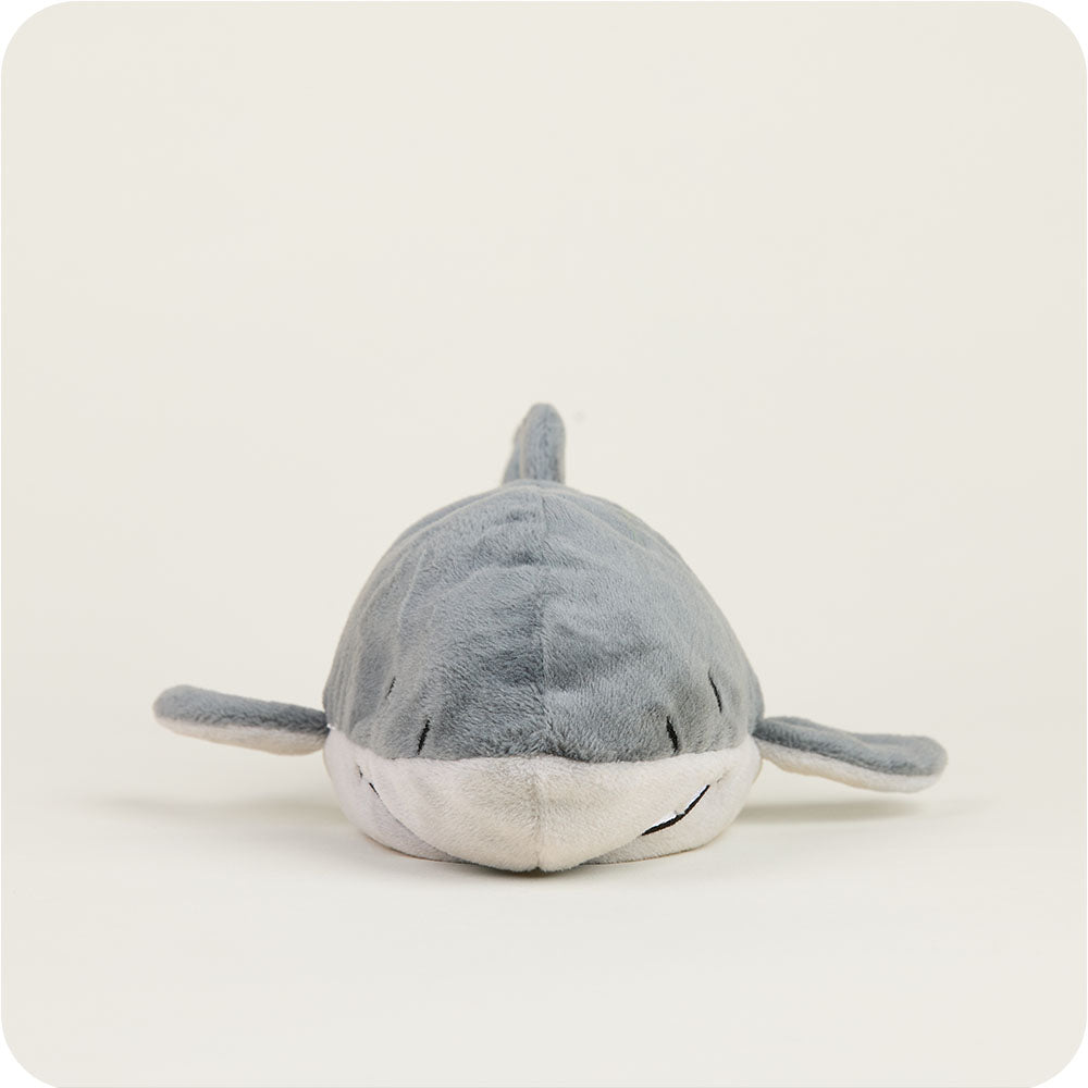 Shark Warmies Junior - Soft Plush Stuffed Animal with Microwavable Heat Pack for Kids | Perfect for Bedtime, Travel & Anxiety Relief