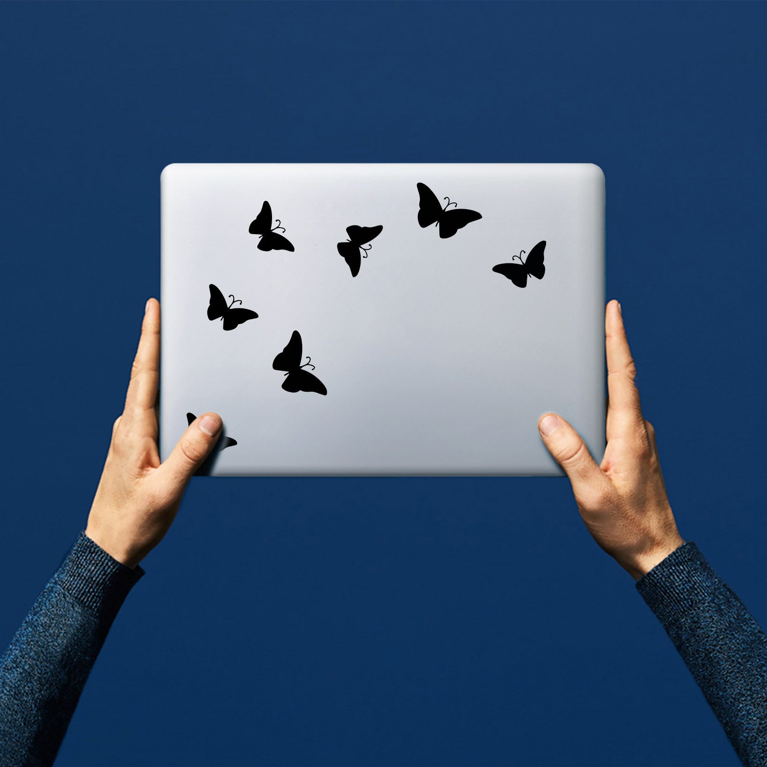 Premium Surface Laptop Case with Butterfly Design - Slim Protective Cover for Microsoft Surface Laptop (1-5) | Perfect for Work, Travel & School Accessories