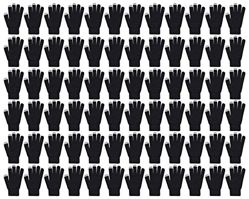 Gloves (Pairs) - Touch Screen (Black)