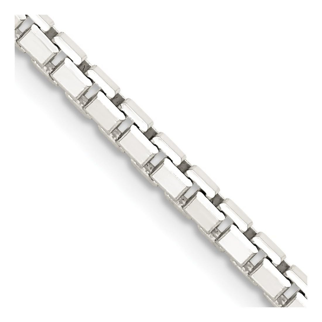 925 Sterling Silver Box Chain Necklace for Women & Men - Adjustable Lengths 18-24 Inch | Durable Everyday Jewelry for Gifts, Layering & Special Occasions