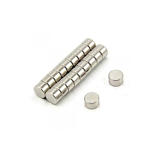 N35 Neodymium Magnets 8mm x 4mm (1000pcs) - Strong Rare Earth Magnets for DIY Crafts, Science Projects, Office & Home Use - 3.24lbs Pull Force - Perfect for Whiteboards, Jewelry Making & Model Building