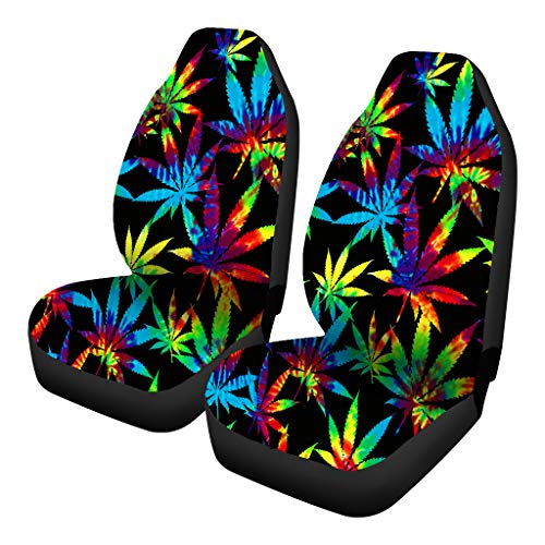 tie dye leaves