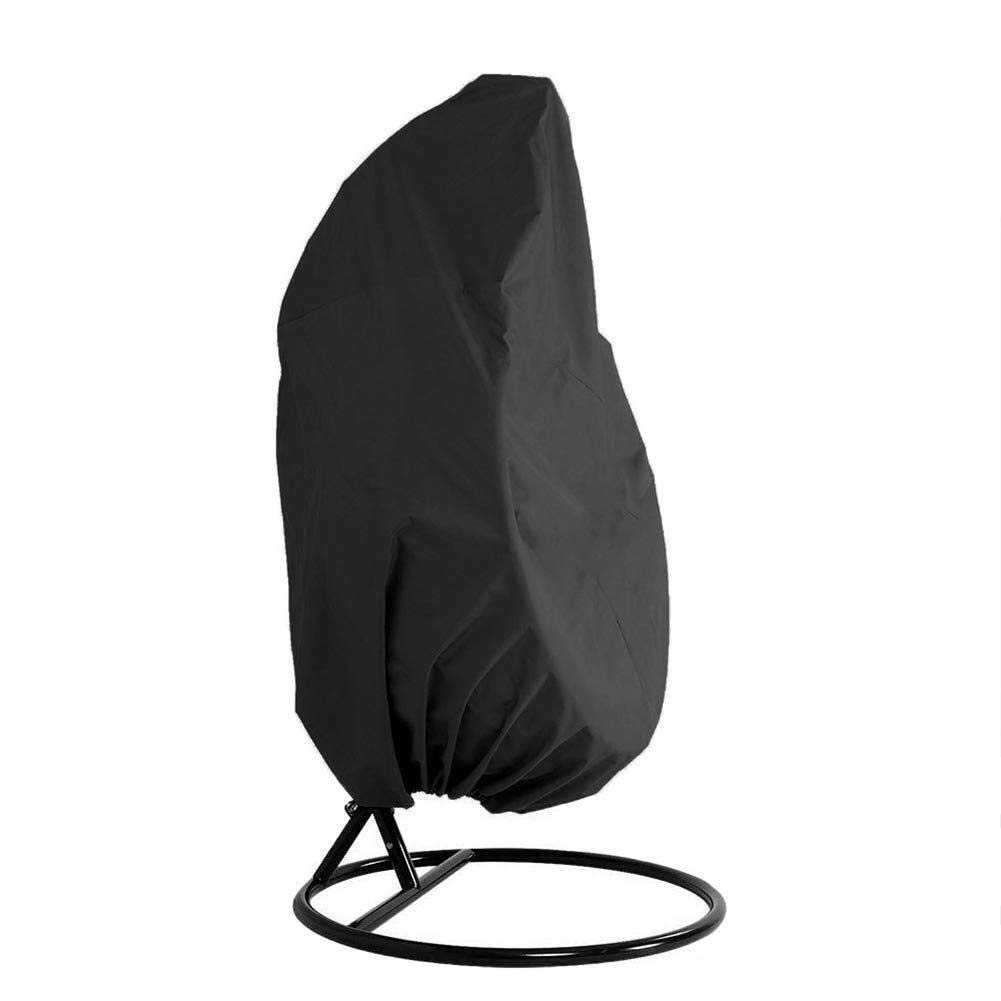 Waterproof Outdoor Swing Cover - UV Resistant Patio Swing Dust Protector for Garden, Rocking Chair & Egg Chair (Brown) | Perfect for Backyard, Porch & Poolside Use
