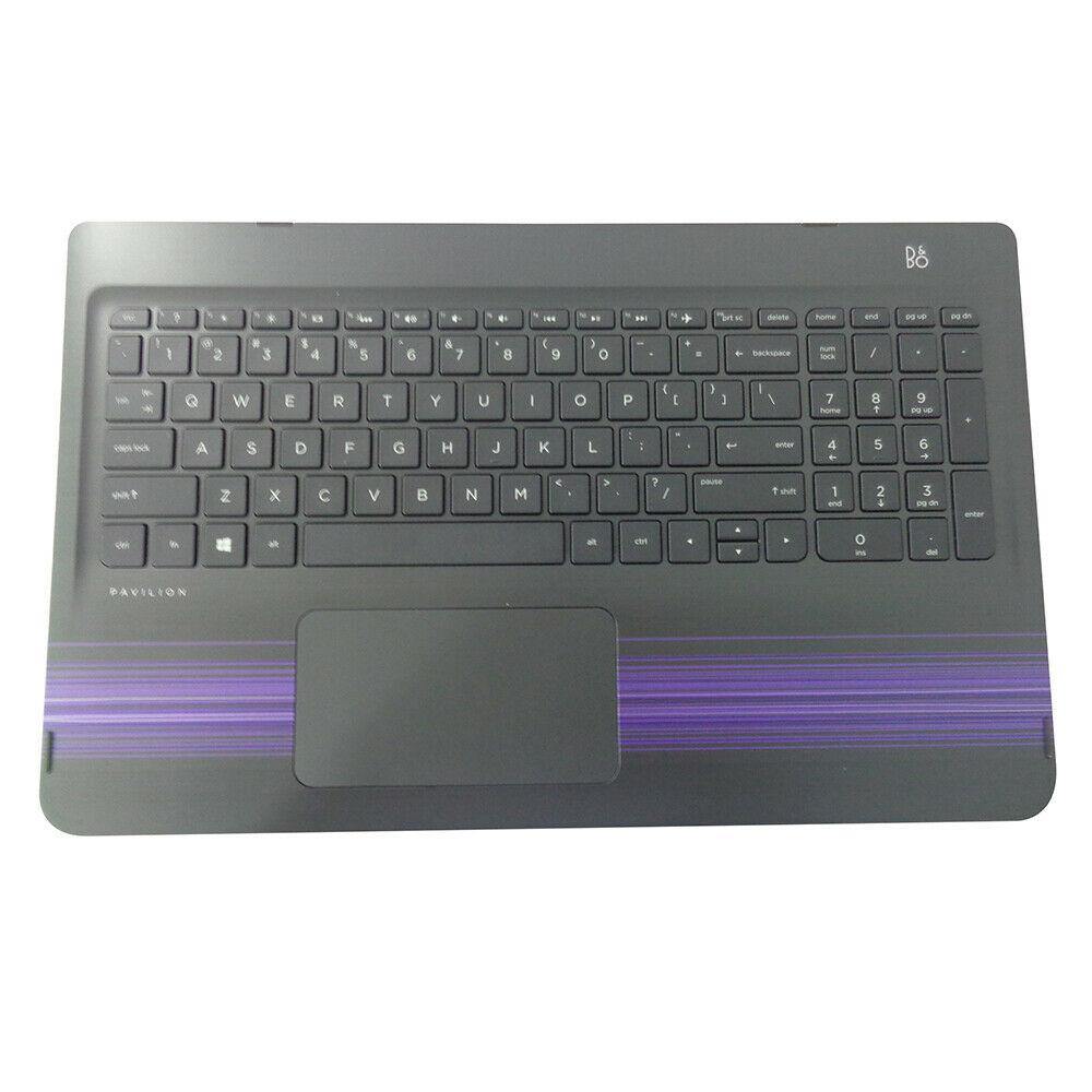 HP Pavilion X360 15T BK Laptop Palmrest with Backlit Keyboard & Touchpad (862651-001) - Replacement Part for Home & Office Use