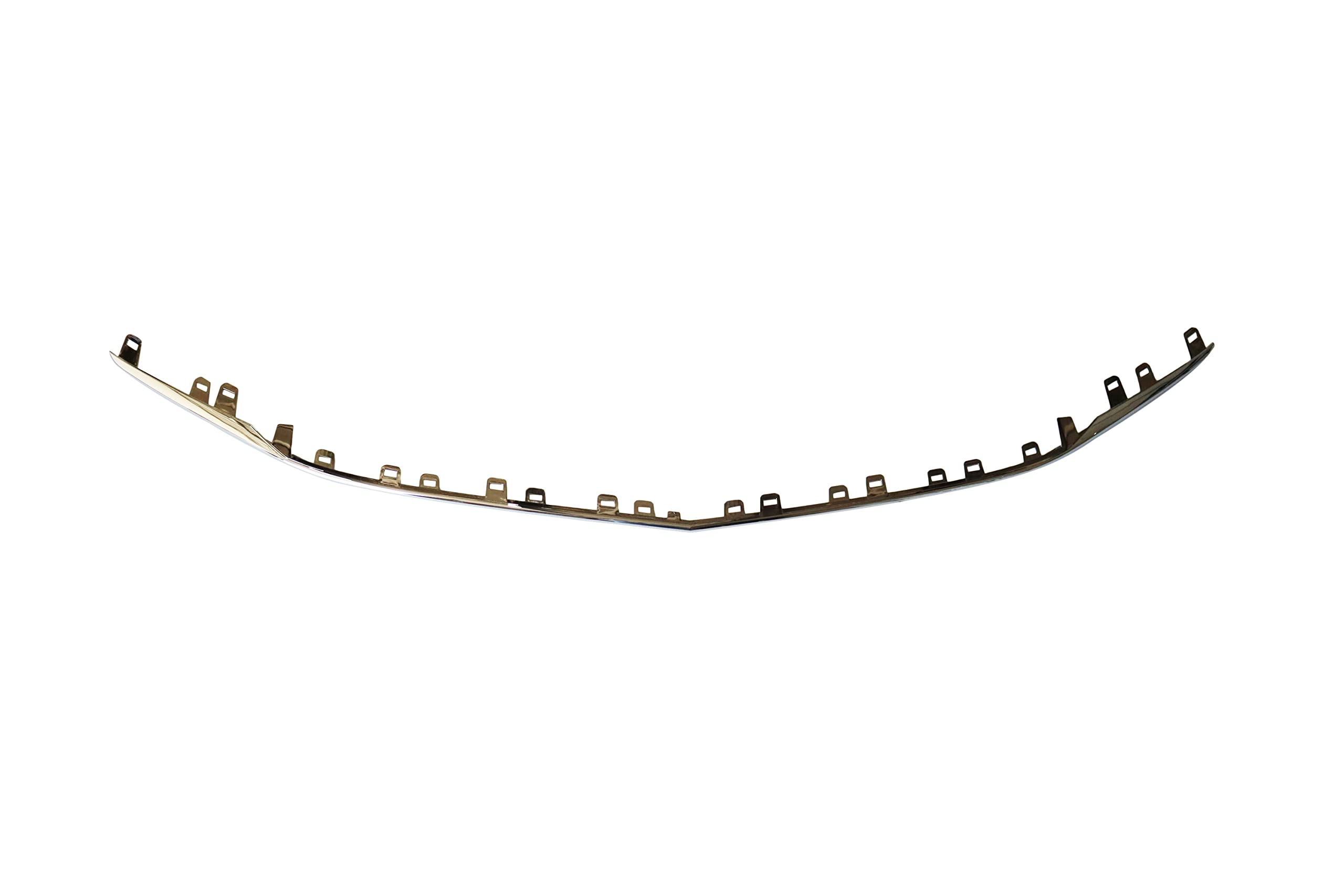 2015-2019 Cadillac ATS Front Bumper Cover Trim Chrome Plastic Molding - Compatible with 22879656 & GM1044134 - Perfect for Car Body Protection & Style Enhancement