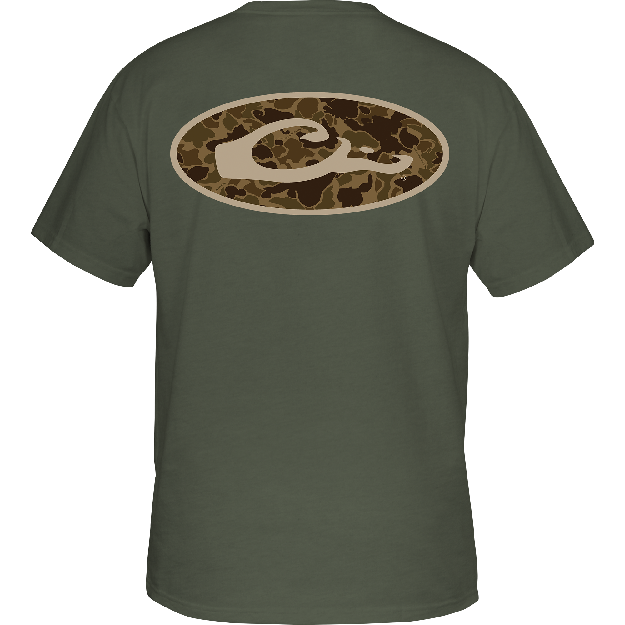 Vintage Retro Old School Oval Graphic T-Shirt for Men & Women - Soft Cotton Casual Tee for Streetwear, 90s Fashion, and Everyday Outfits