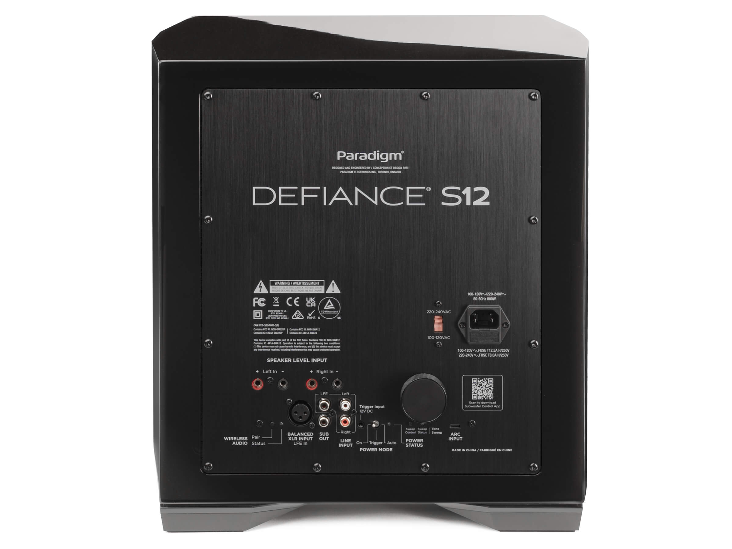 Paradigm Defiance S12 - High-Performance 12-Inch Car Subwoofer with Deep Bass | Perfect for Car Audio Systems & Home Theater Setups