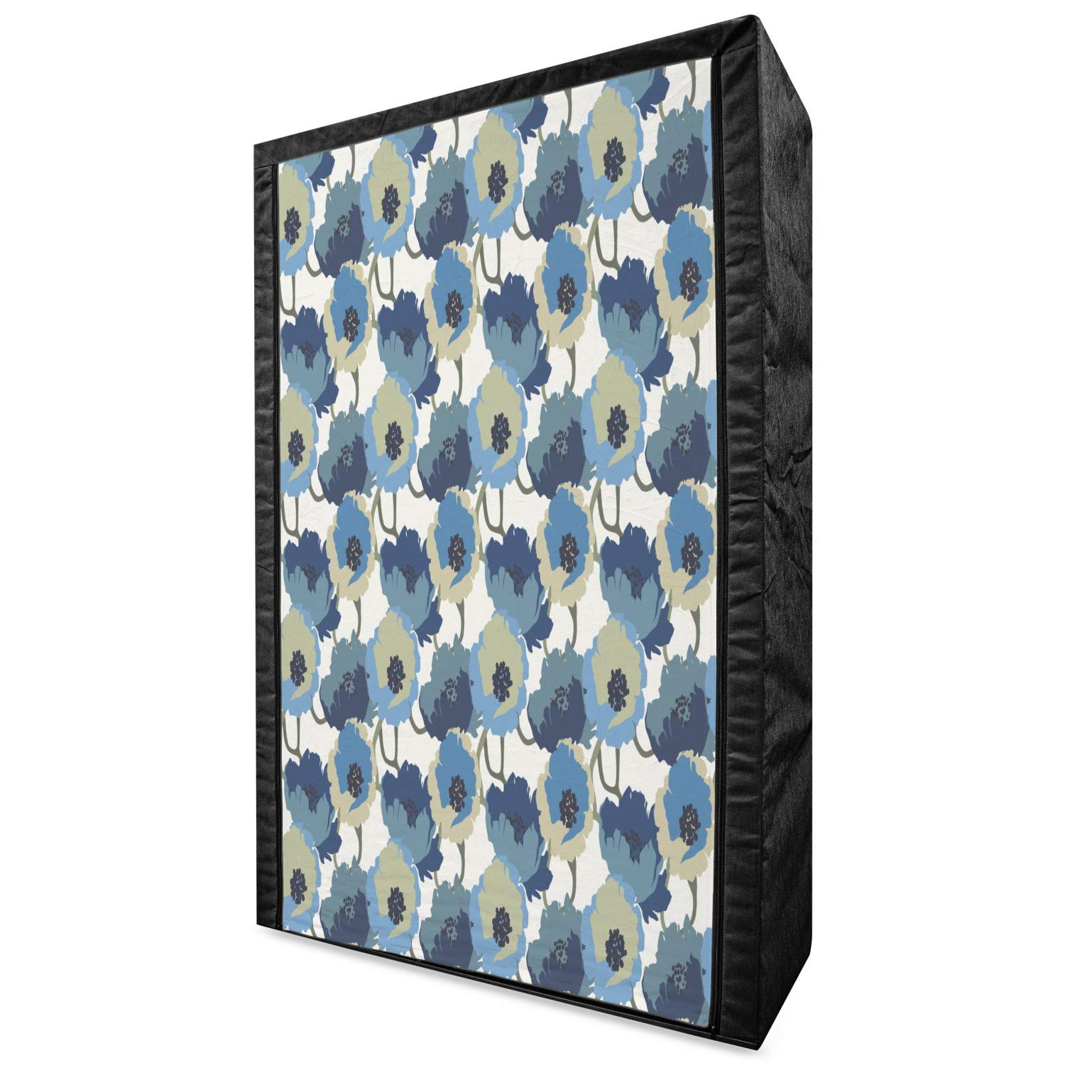 Ambesonne Floral Portable Fabric Wardrobe - 42.5