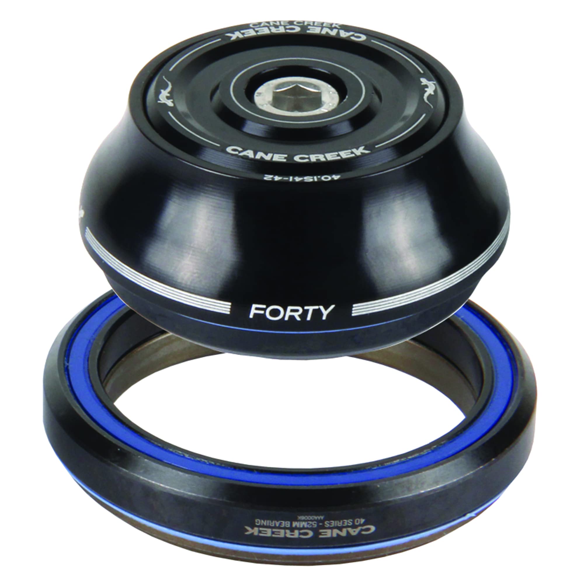 CANE CREEK 40 TALL HEADSET COVER IS41/28.6 IS52/40 BLACK - Premium Bike Headset for Mountain & Road Bikes - Perfect for Cycling Enthusiasts & Professional Riders