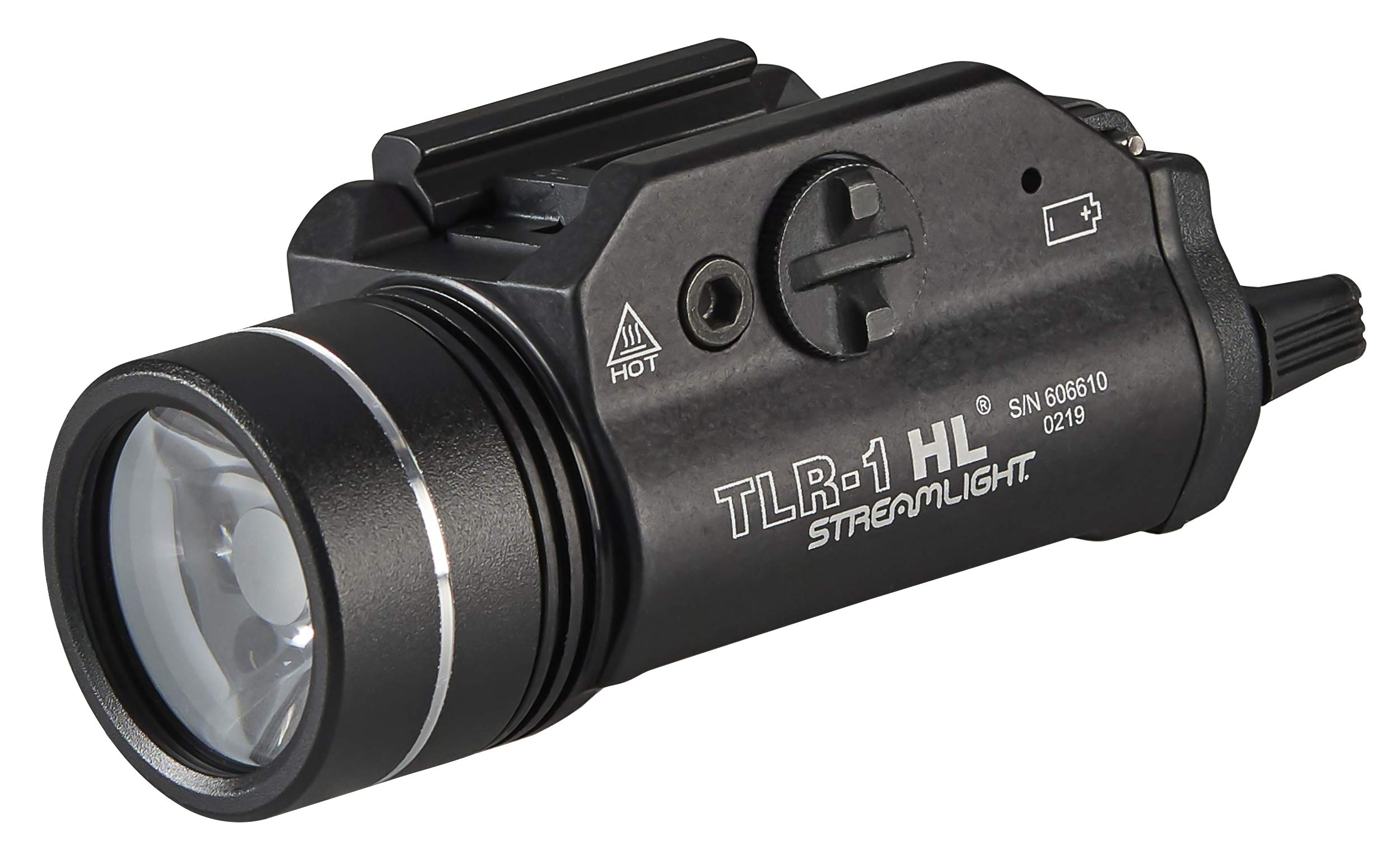 Streamlight 69889 TLR-1 HL 1000-Lumen Tactical Weapon Light with Dual Remote Switch Kit - Pistol & Rifle Mounted Flashlight for Home Defense, Hunting, and Law Enforcement Use