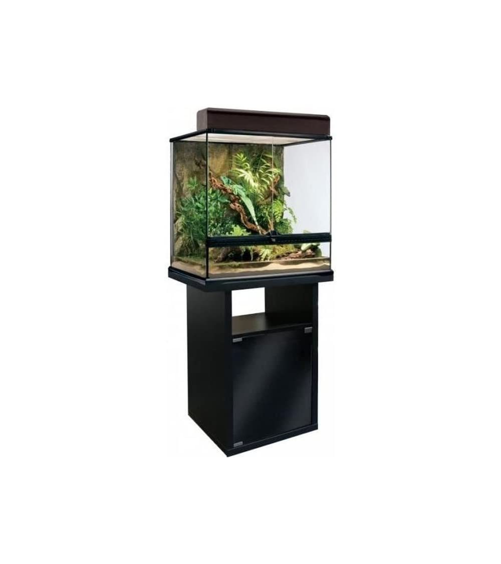 Exo Terra PT2707 Medium 24-Inch Reptile & Amphibian Terrarium Stand - Durable Cabinet for Snake, Gecko & Frog Habitats - Perfect for Home, Office or Classroom Reptile Displays