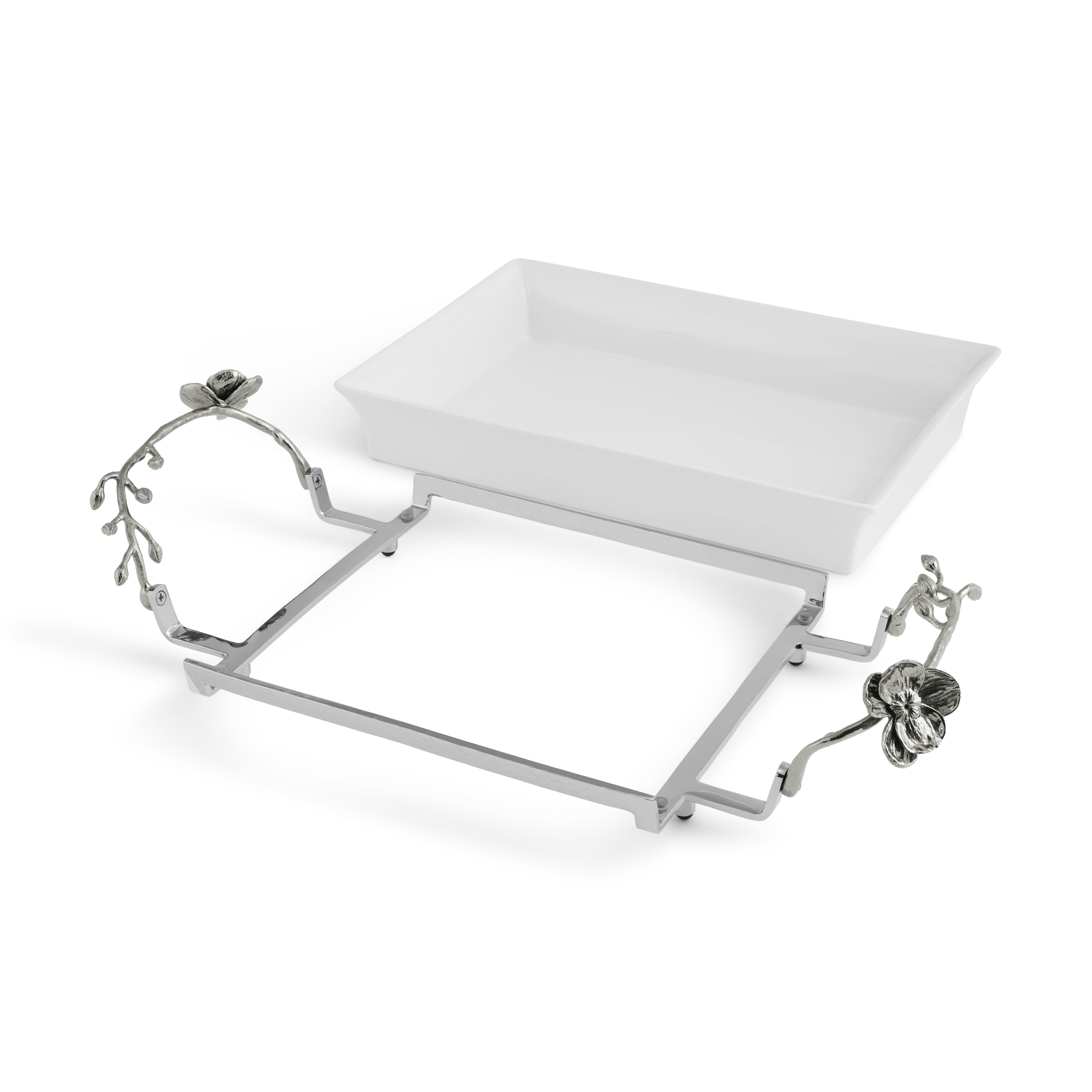 Premium Black Orchid Casserole Dish - 3QT Ceramic Baking Pan with Lid, Oven & Microwave Safe - Perfect for Casseroles, Lasagna, and Family Dinners