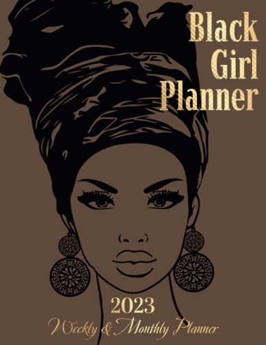 2023 Afrocentric Weekly & Monthly Planner for Black Women - Guided Reflection Sheets - Perfect for Goal Setting, Self-Care & Productivity