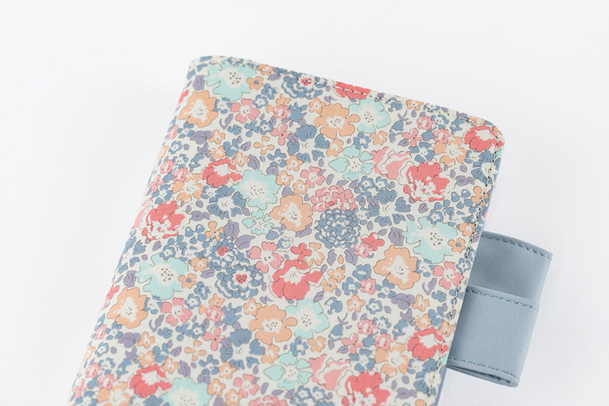 Hobonichi Techo 2025 Planner - Liberty Fabrics Michelle A6 Original Size Cover Only | Premium Daily Journal Cover for Work, School & Personal Organization