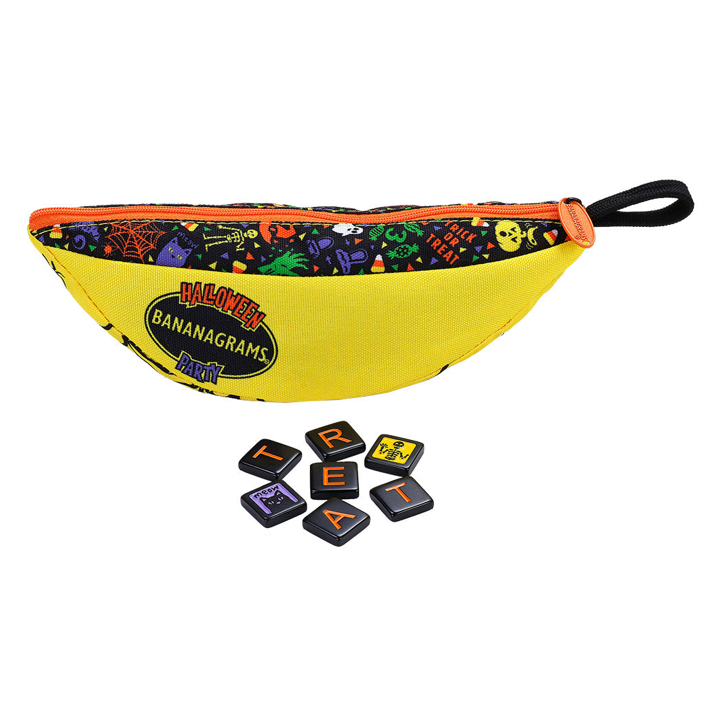 Bananagrams Halloween Word Game - Fun Family Party Game for Kids & Adults - Perfect for Halloween Parties, Game Nights & Classroom Activities