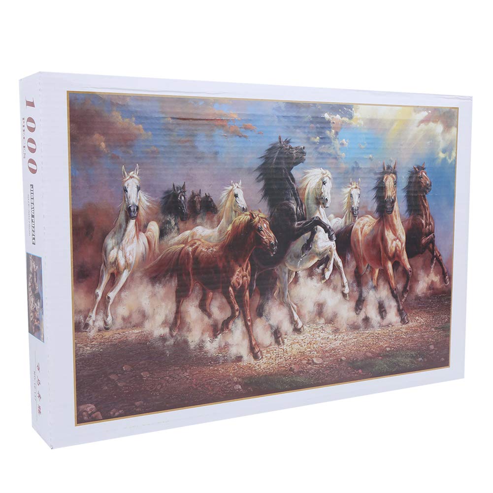 1000-Piece UFOlet Paper Jigsaw Puzzle - Cottage Theme Brain Teaser for Family Game Night & Educational Fun (Wanma Pentium 137) | Perfect for Family Bonding, Stress Relief & Home Decor