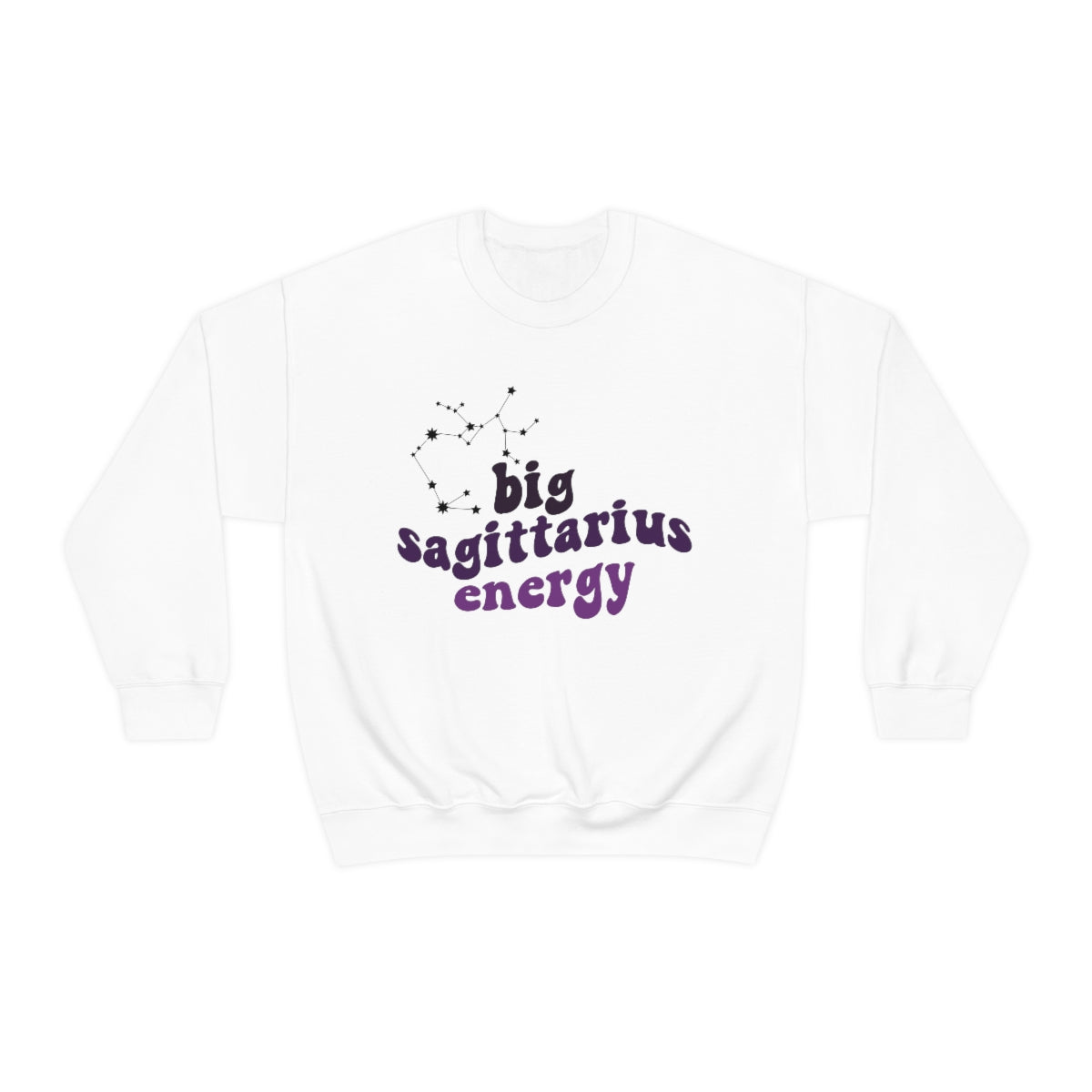 Sagittarius Sweatshirt for Women & Men - Big Sagittarius Energy Hoodie - Perfect Gift for Sagittarius & Astrology Lovers - Cozy Zodiac Apparel for Casual Wear, Birthday Gifts & Horoscope Enthusiasts