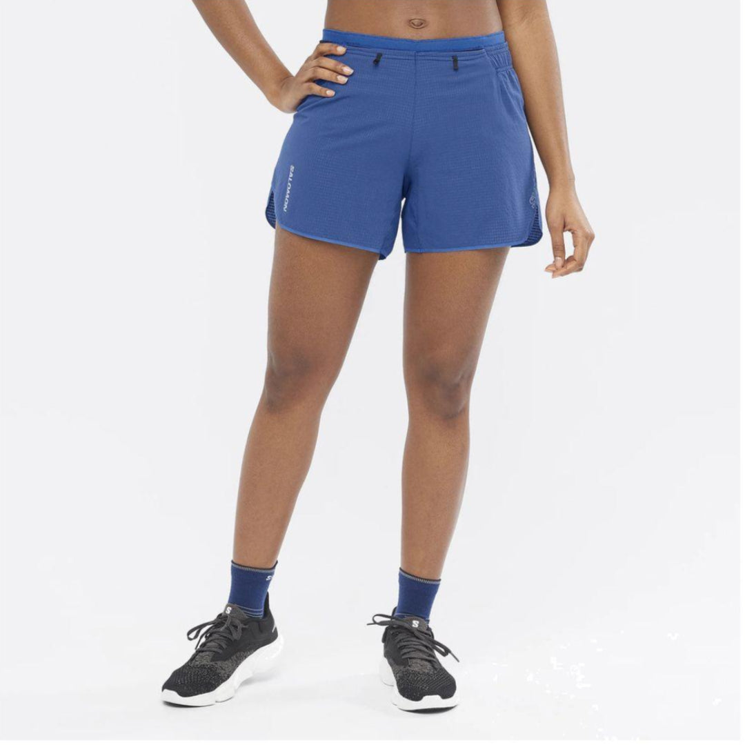 Salomon Women's Sense Aero 5 Running Shorts - Lightweight Quick-Dry Athletic Shorts for Trail Running & Outdoor Workouts - Perfect for Hiking, Gym & Summer Sports