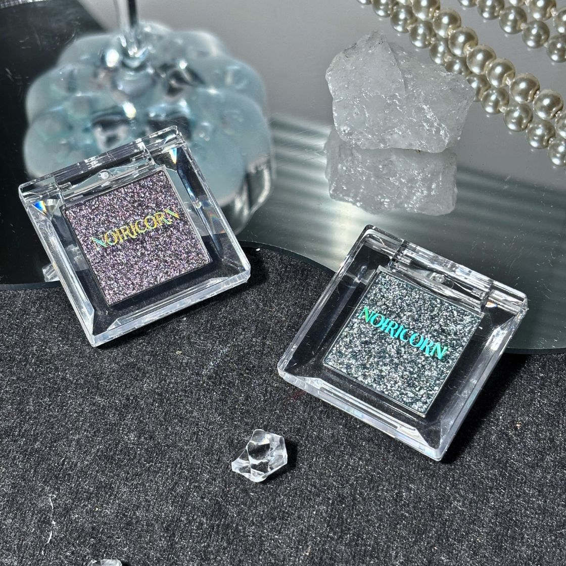NOIRICORN Multi Chrome Eyeshadow Palette - 12 Vibrant Colors, Long-Lasting & Highly Pigmented - Perfect for Party, Wedding & Special Occasion Makeup