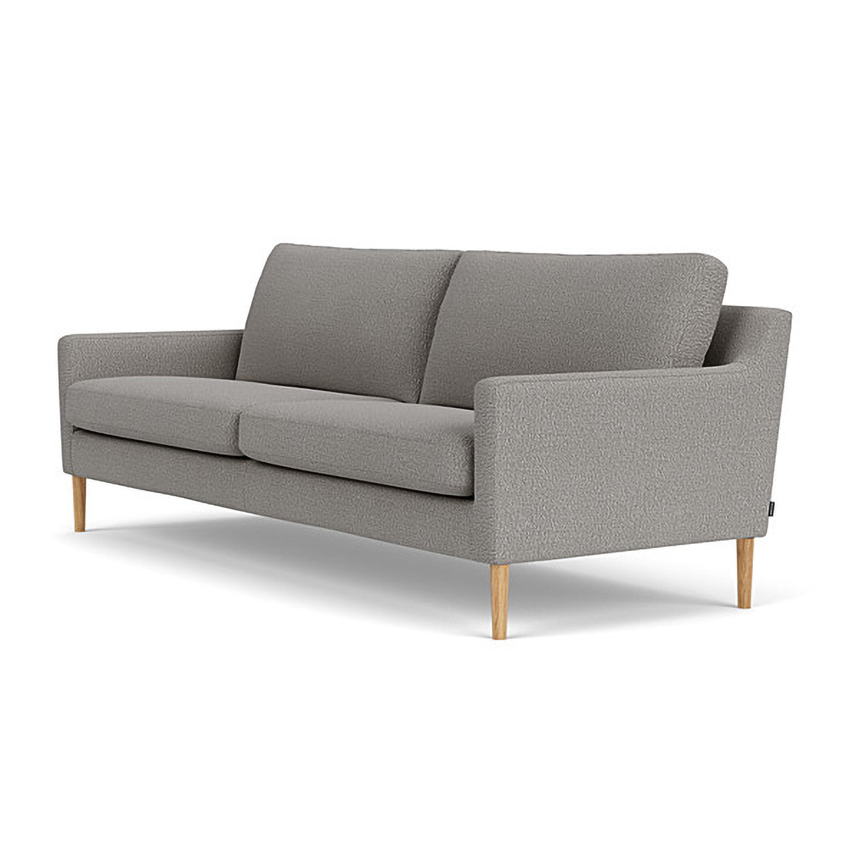 Astha Boucle 3 Seater Sofa - Modern Upholstered Couch with Soft Fabric for Living Room, Lounge & Office | Comfortable Sectional Sofa for Home Decor