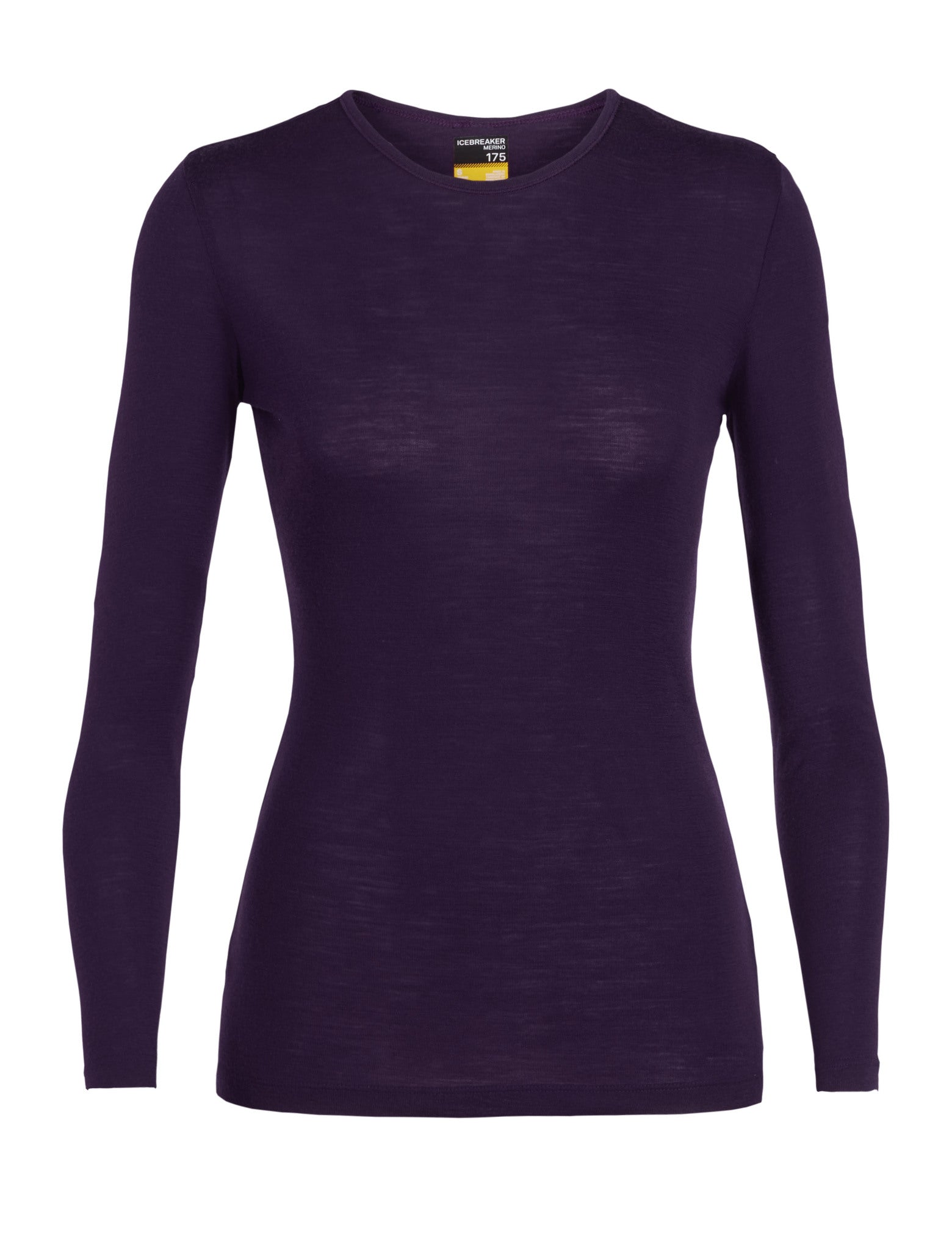175 Everyday Long Sleeve Crewneck T-Shirt for Women | Soft Cotton Round Neck Basic Top | Perfect for Casual Wear, Layering & Everyday Comfort