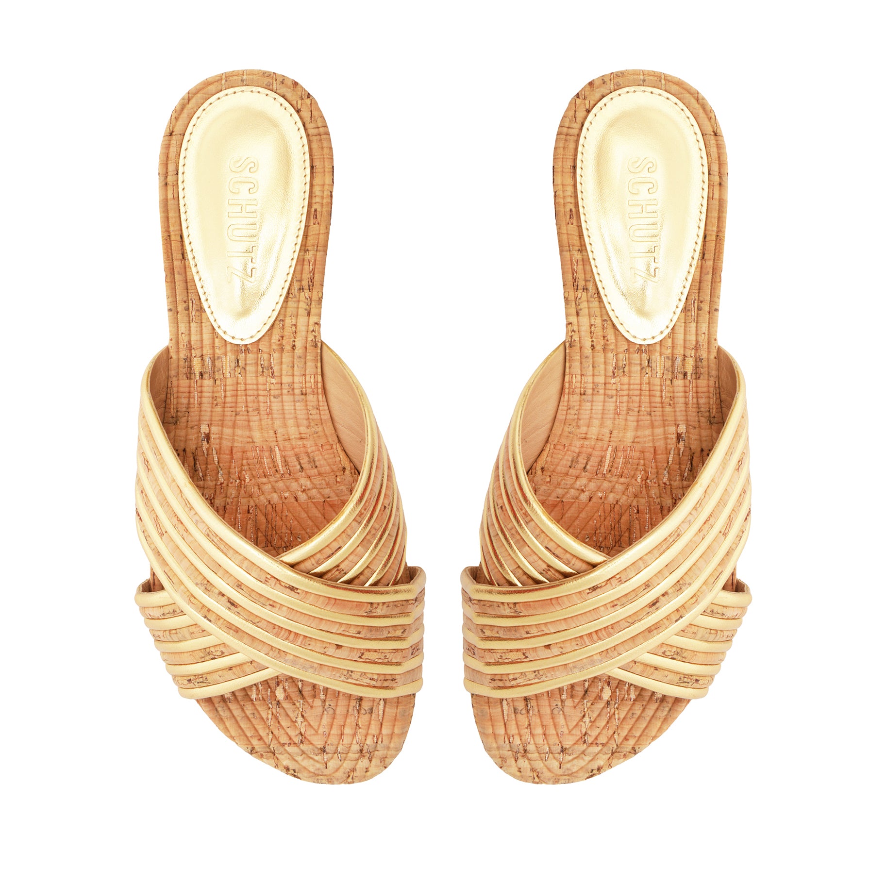 Latifah Cork Sandal - Comfortable Women's Cork Wedge Sandals for Summer | Perfect for Beach, Vacation & Casual Outings