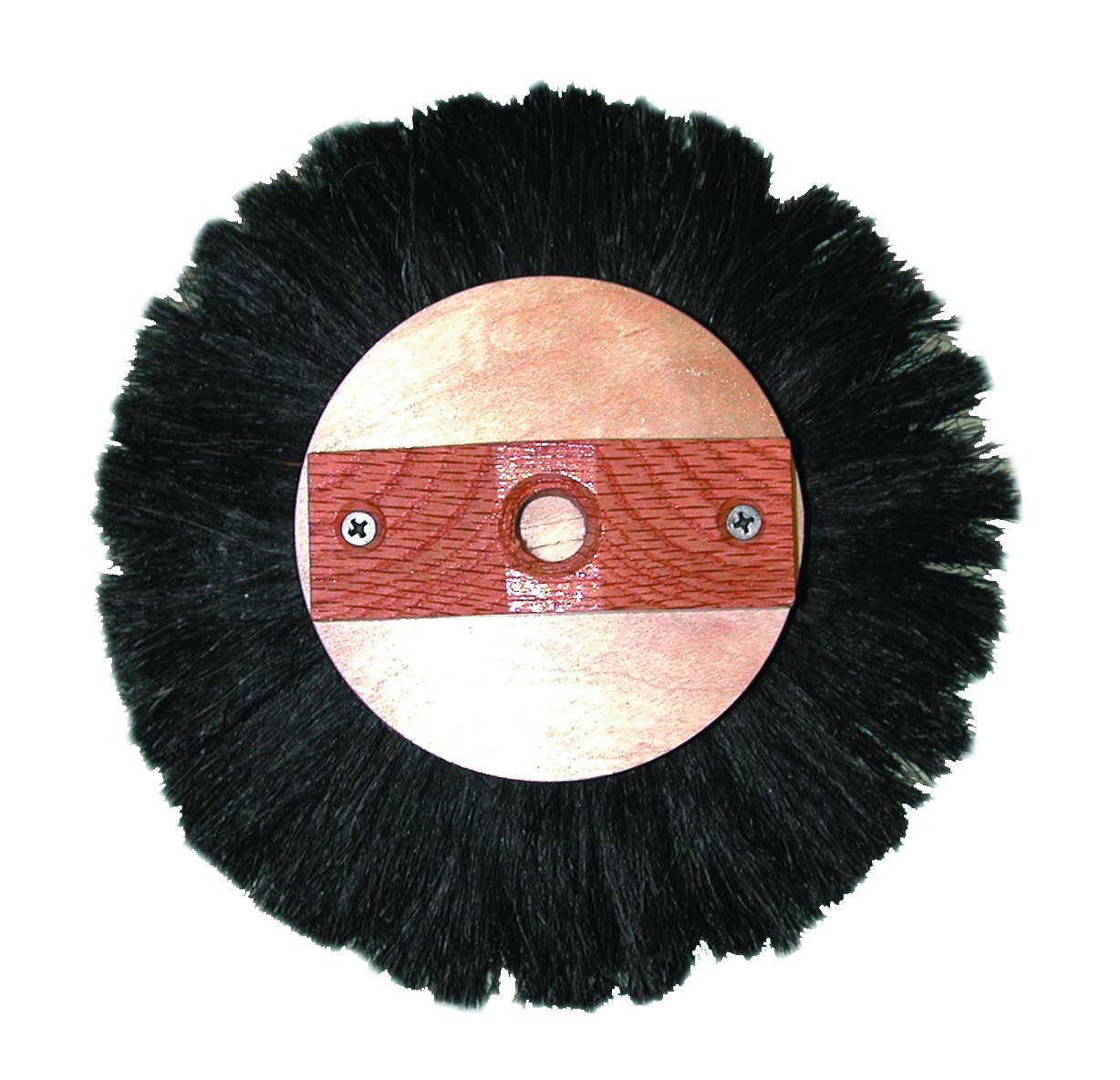 Premium Magnolia Brush CF-8 Crowsfoot Pattern Round Texture Brush - 100% Natural Horsehair Bristles - 8 Inch Diameter - Set of 6 - Perfect for Woodworking, Furniture Restoration & Fine Art Painting