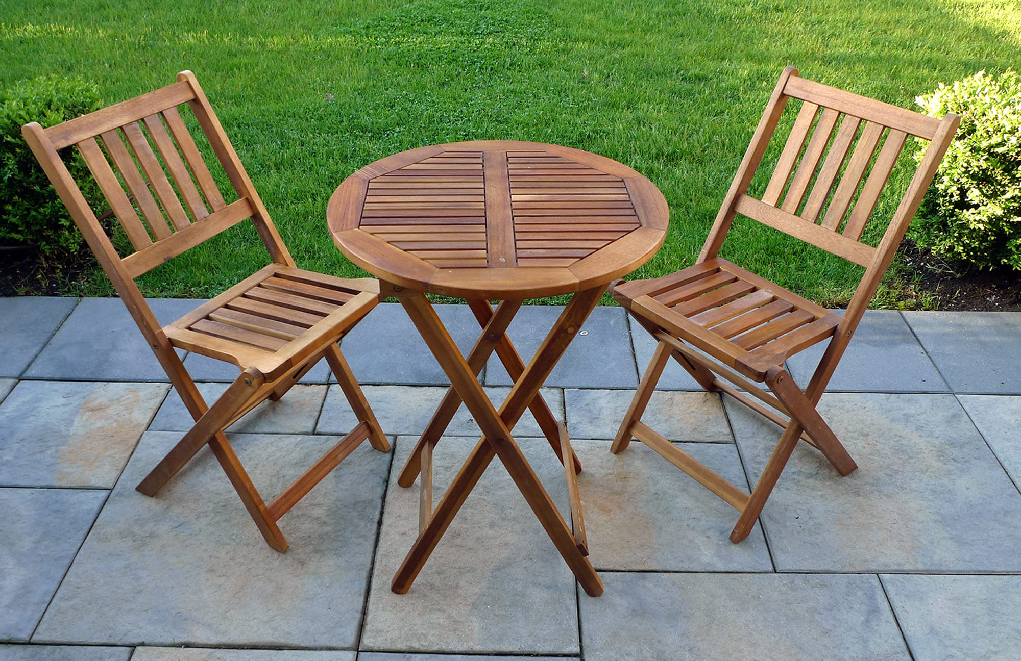 Outdoor Bistro Table and Chair Set - Patio Dining Furniture for Garden, Balcony, and Backyard Relaxation