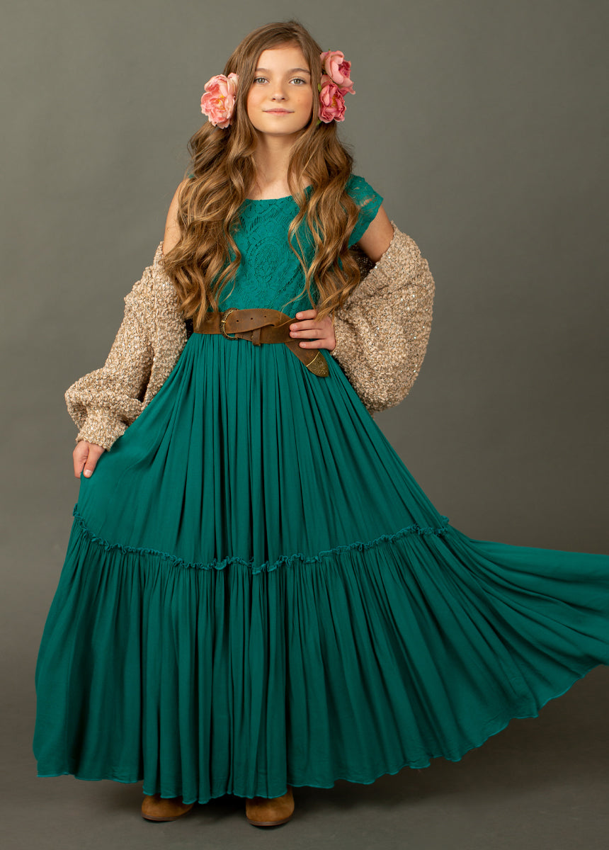 Stylish Teal Macy Dress for Women | Elegant & Comfortable Casual Wear | Perfect for Parties, Dates & Office