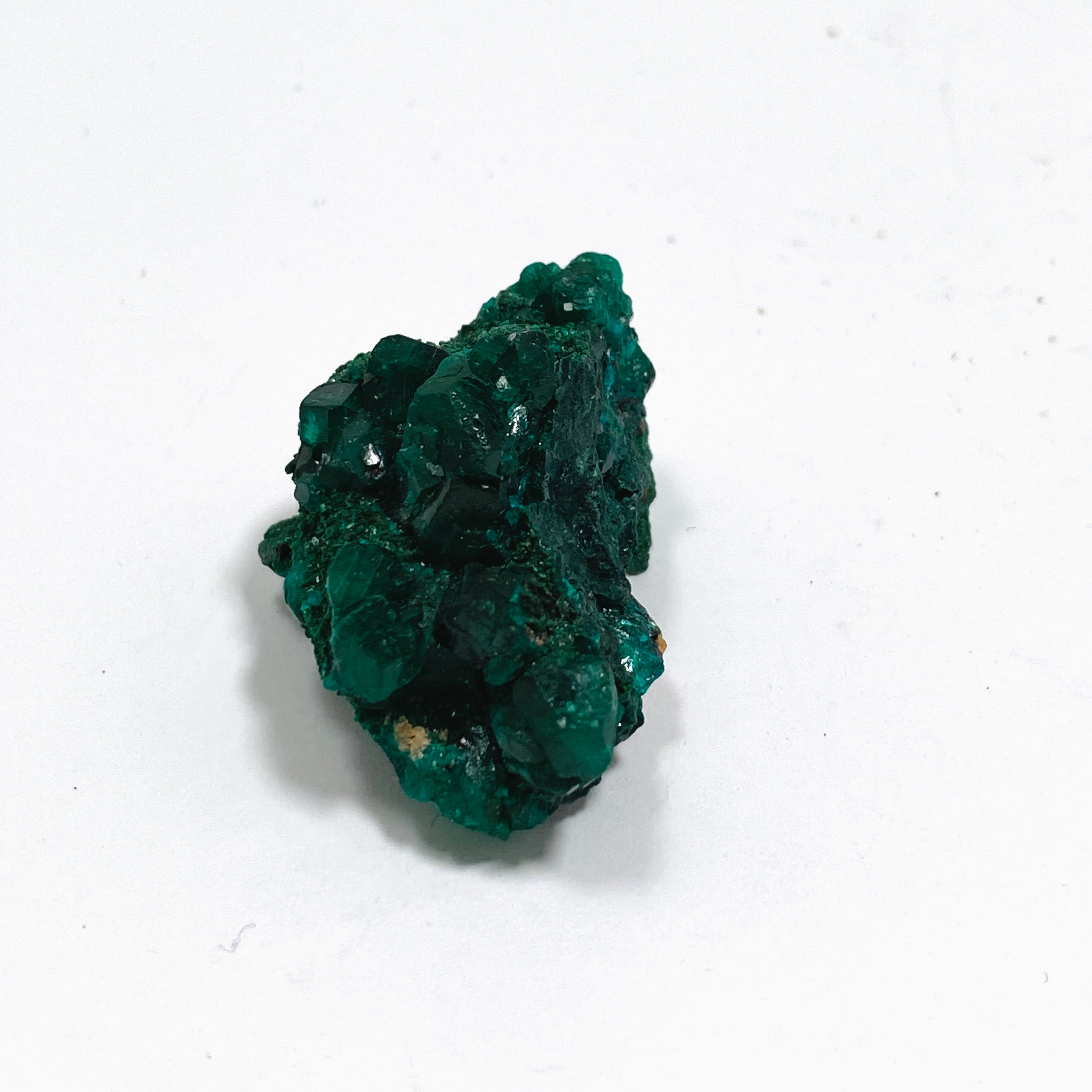 Natural Dioptase Crystal Specimen - DIOPS 04 | Rare Green Mineral Collection for Display, Healing & Meditation | Perfect for Home Decor, Office Display & Crystal Healing Practices
