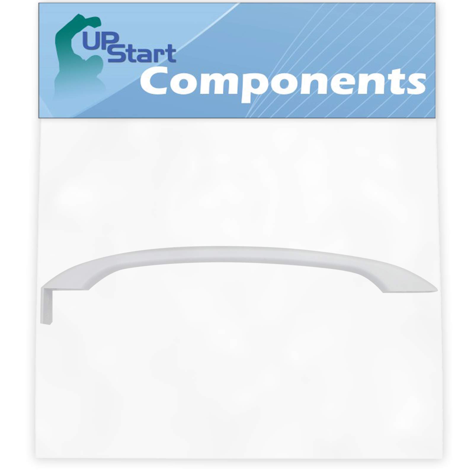 218428101 Refrigerator Door Handle Replacement for Frigidaire FFTR1614RW1 - White Compatible with 218428101 - UpStart Components Brand - Perfect for Kitchen Appliance Repair and DIY Home Improvement