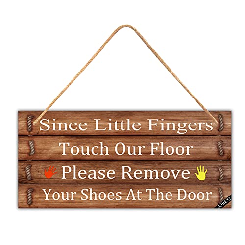 Please Remove Your Shoes At The Door