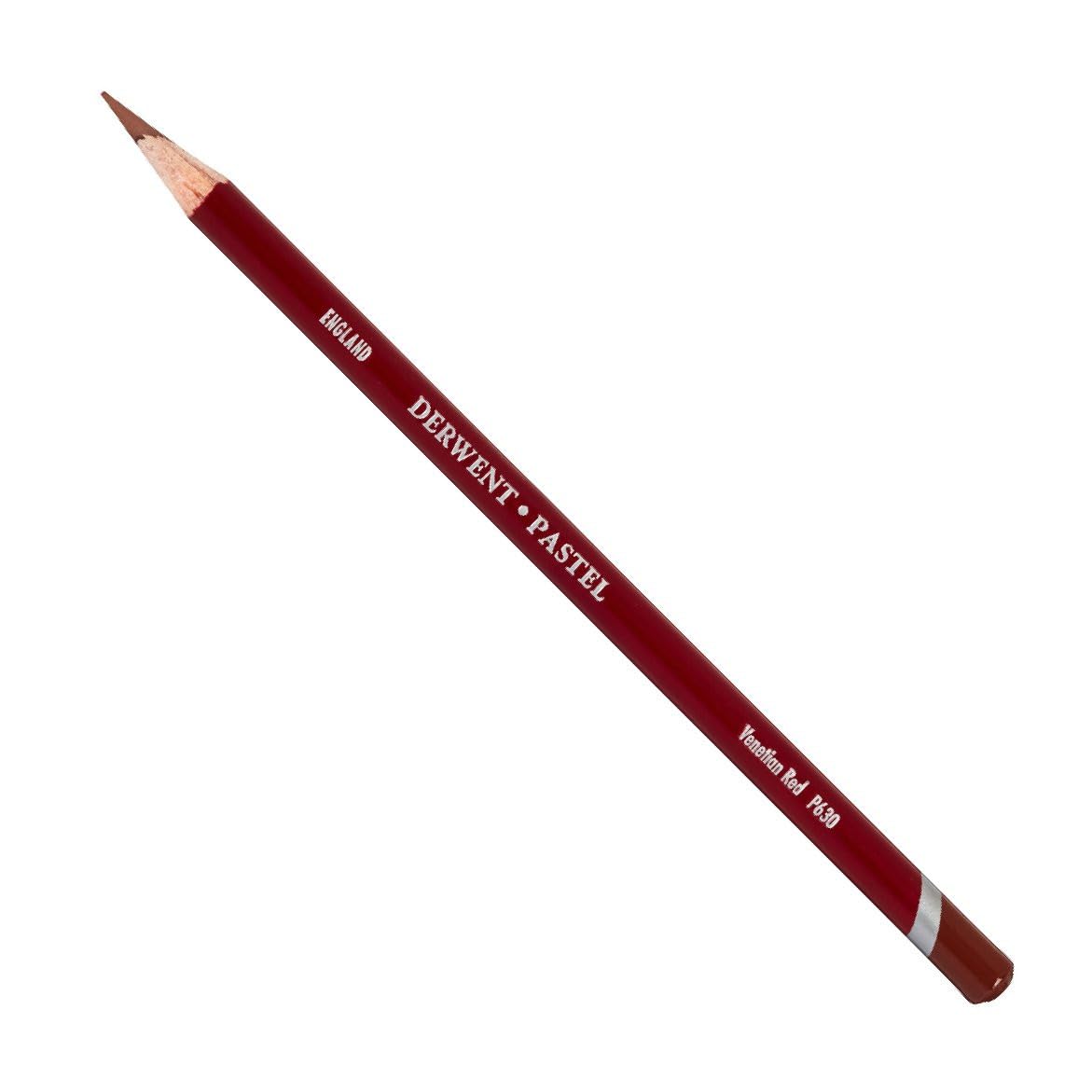 Derwent Pastel Pencils - Venetian Red 12 Pack | Soft Pastel Drawing Pencils for Artists & Sketching | Perfect for Portraits, Landscapes & Mixed Media Art