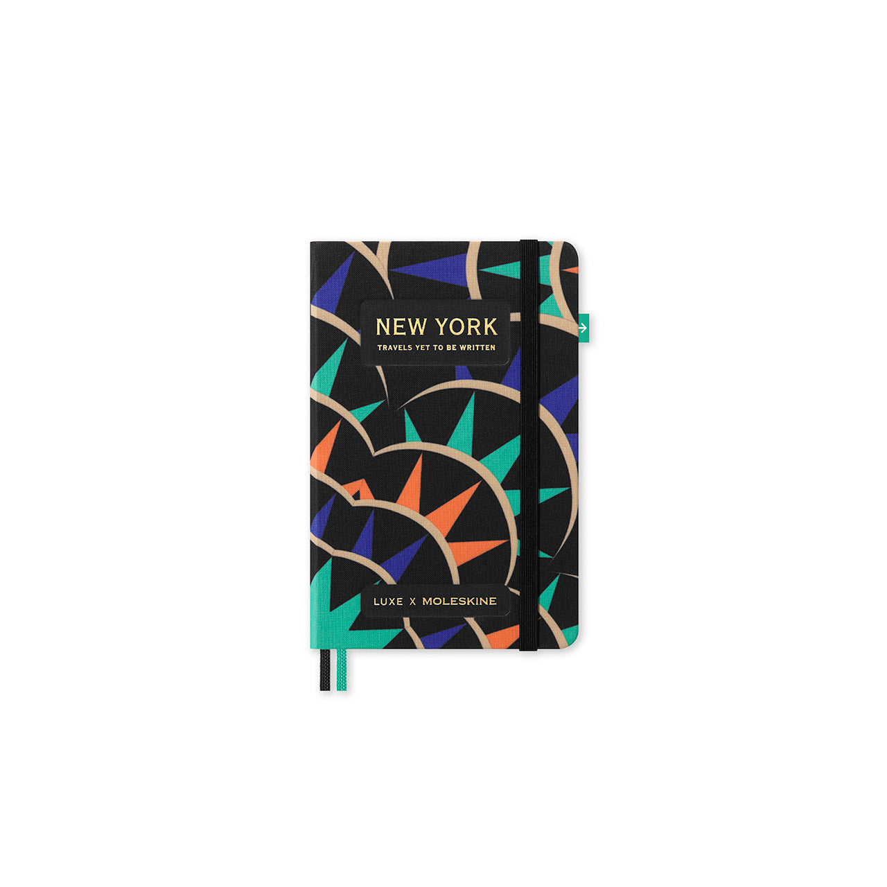 LUXE Premium Leather Travel Notebook - New York City Themed Journal for Writing, Sketching & Travel Memories | Perfect Gift for Travelers, Writers & Artists