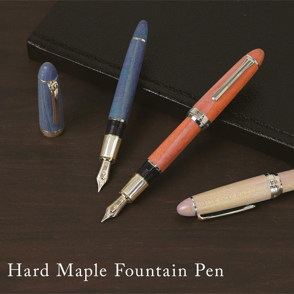 Premium Sailor Fountain Pen - Handcrafted Hard Maple Wood - Limited Edition 2025 - Perfect for Calligraphy, Journaling & Collectors