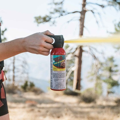 Bear Spray with Holster - 10.2oz Maximum Strength Pepper Spray for Hiking, Camping & Outdoor Safety Protection
