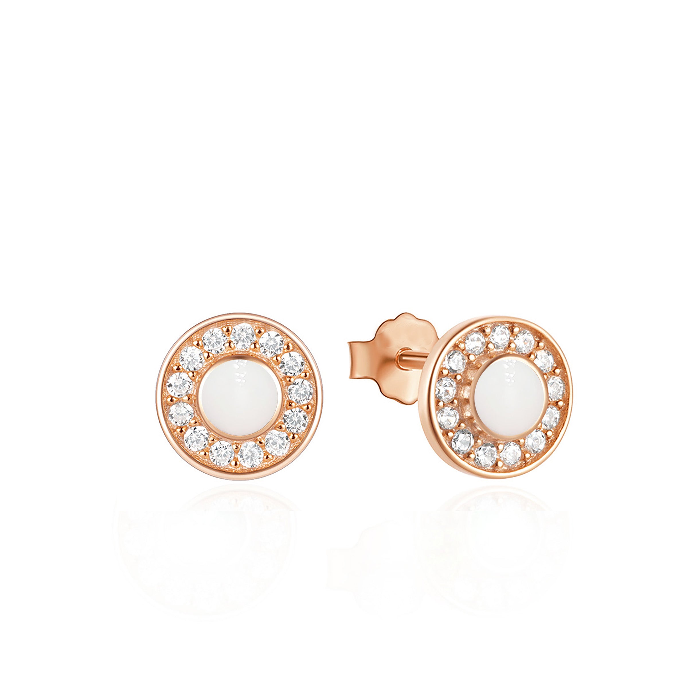 Radiant Halo Breastmilk Jewelry - Sterling Silver Keepsake Earrings for Nursing Moms | Perfect Gift for Breastfeeding Mothers & New Moms | Wear to Baby Showers, Mother's Day & Special Occasions
