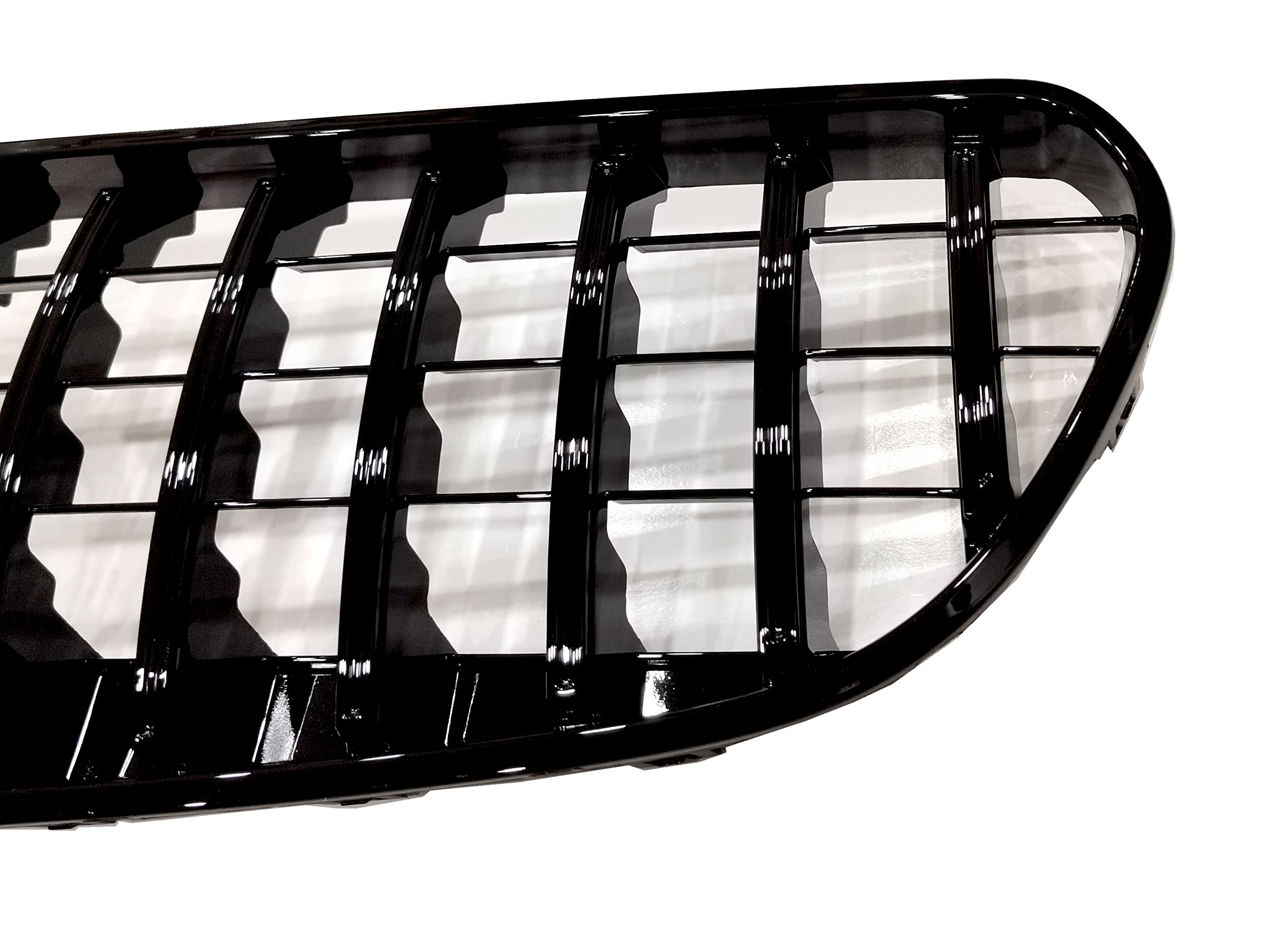 Mercedes-Benz S-Class Coupe W217 C217 GT R Style Front Grille Grill - Black ABS Replacement for 2018-2021 Models | Aggressive Sporty Look | Perfect for Car Upgrades & Customization